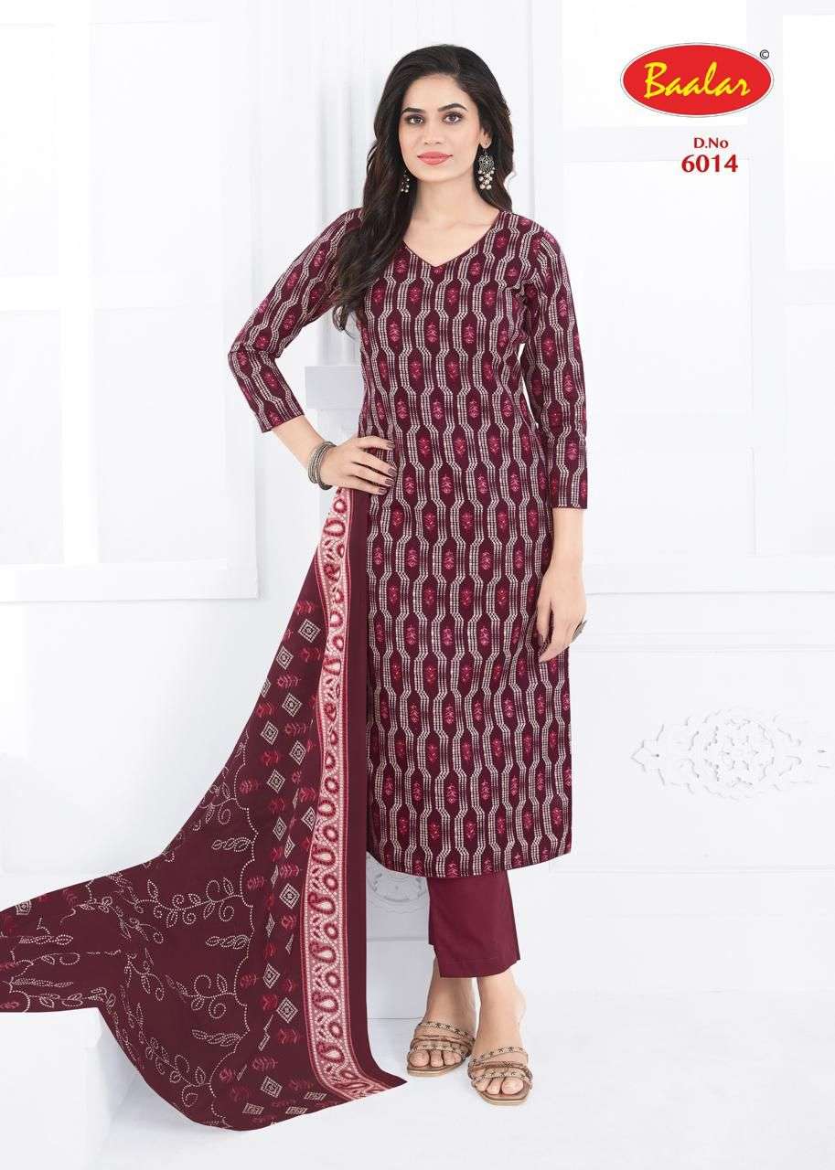 BAALAR PASHMINA VOL 6 LAWN COTTON PRINTED LADIES SUIT
