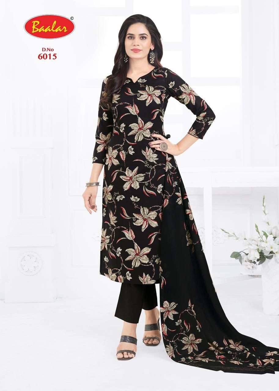 BAALAR PASHMINA VOL 6 LAWN COTTON PRINTED LADIES SUIT