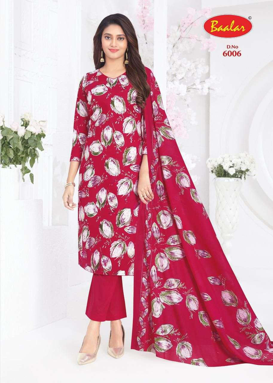 BAALAR PASHMINA VOL 6 LAWN COTTON PRINTED LADIES SUIT
