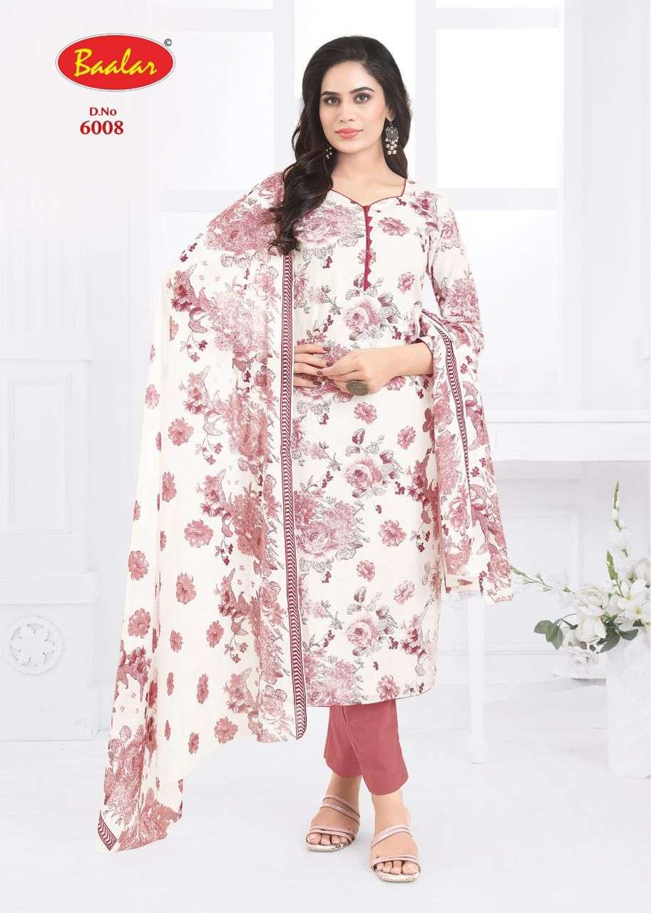 BAALAR PASHMINA VOL 6 LAWN COTTON PRINTED LADIES SUIT