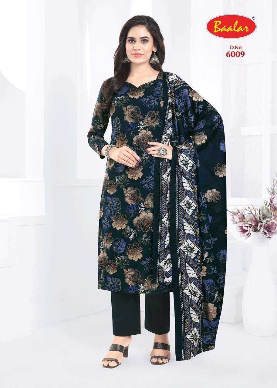 BAALAR PASHMINA VOL 6 LAWN COTTON PRINTED LADIES SUIT