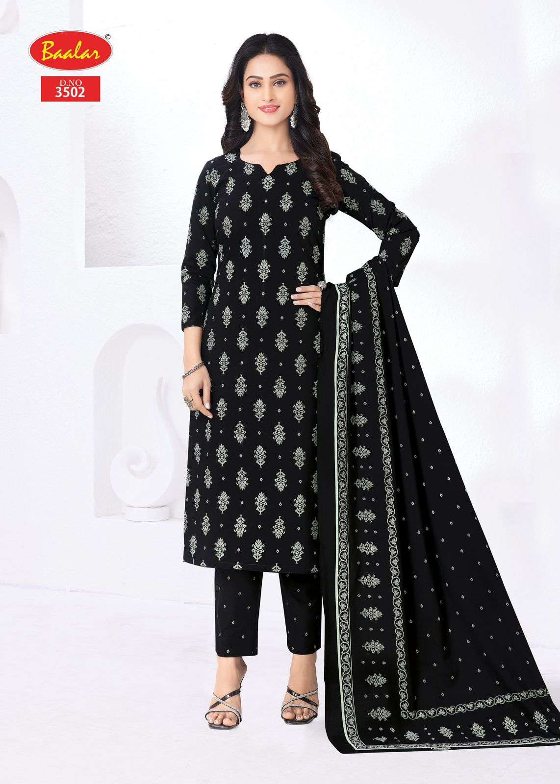 BAALAR ZAARA VOL 35 COTTON PRINTED LADIES SALWAR SUIT