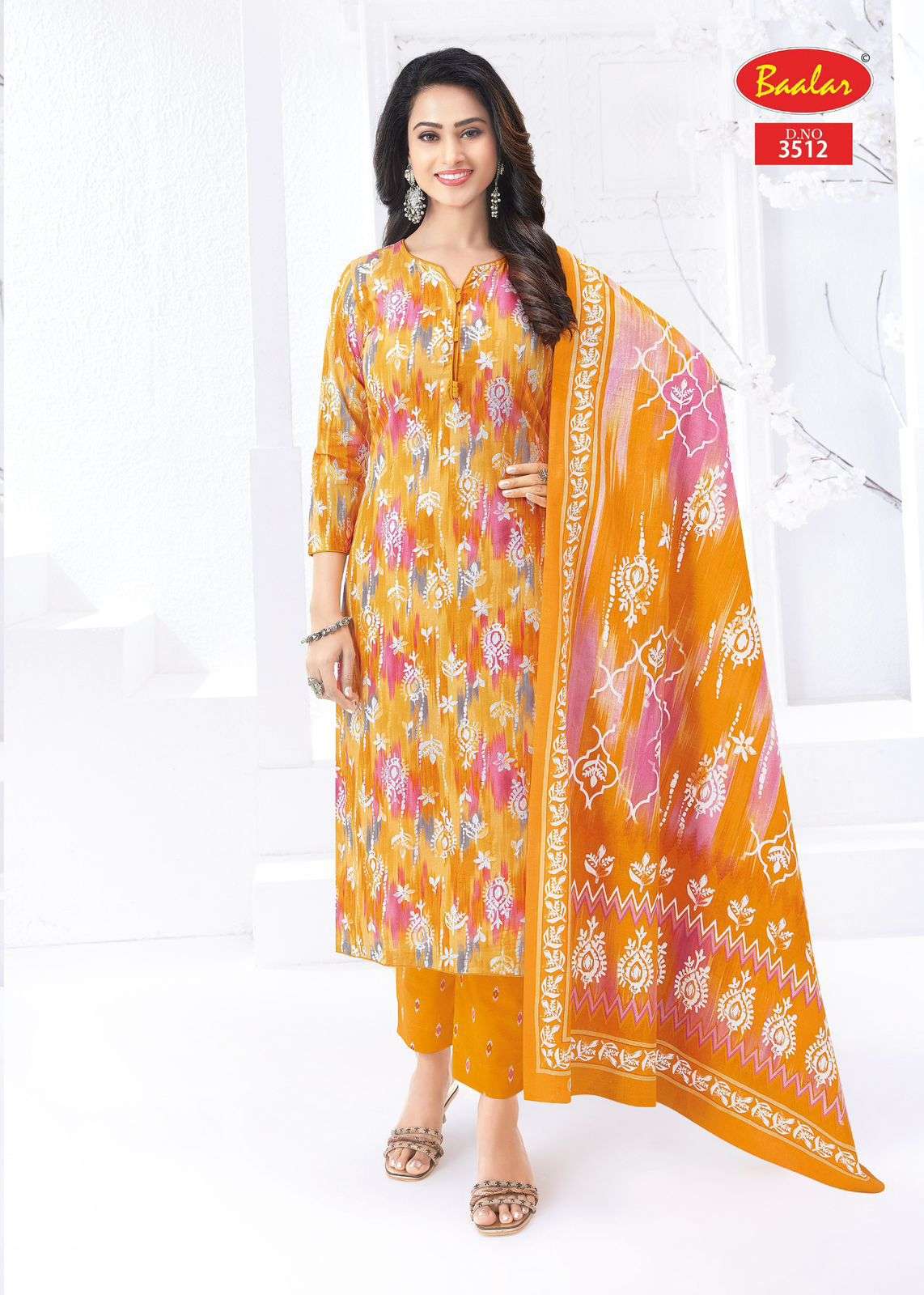 BAALAR ZAARA VOL 35 COTTON PRINTED LADIES SALWAR SUIT