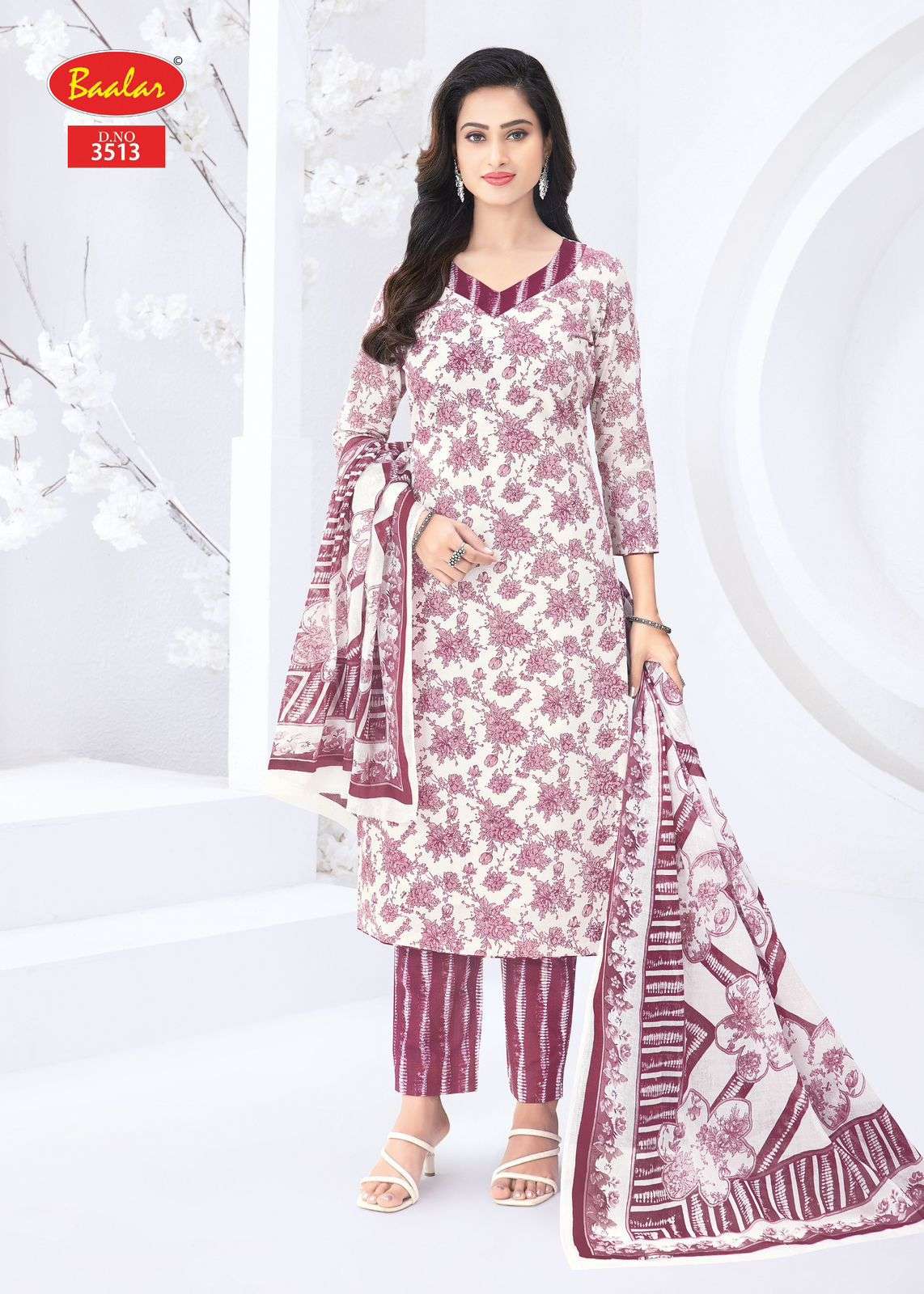BAALAR ZAARA VOL 35 COTTON PRINTED LADIES SALWAR SUIT
