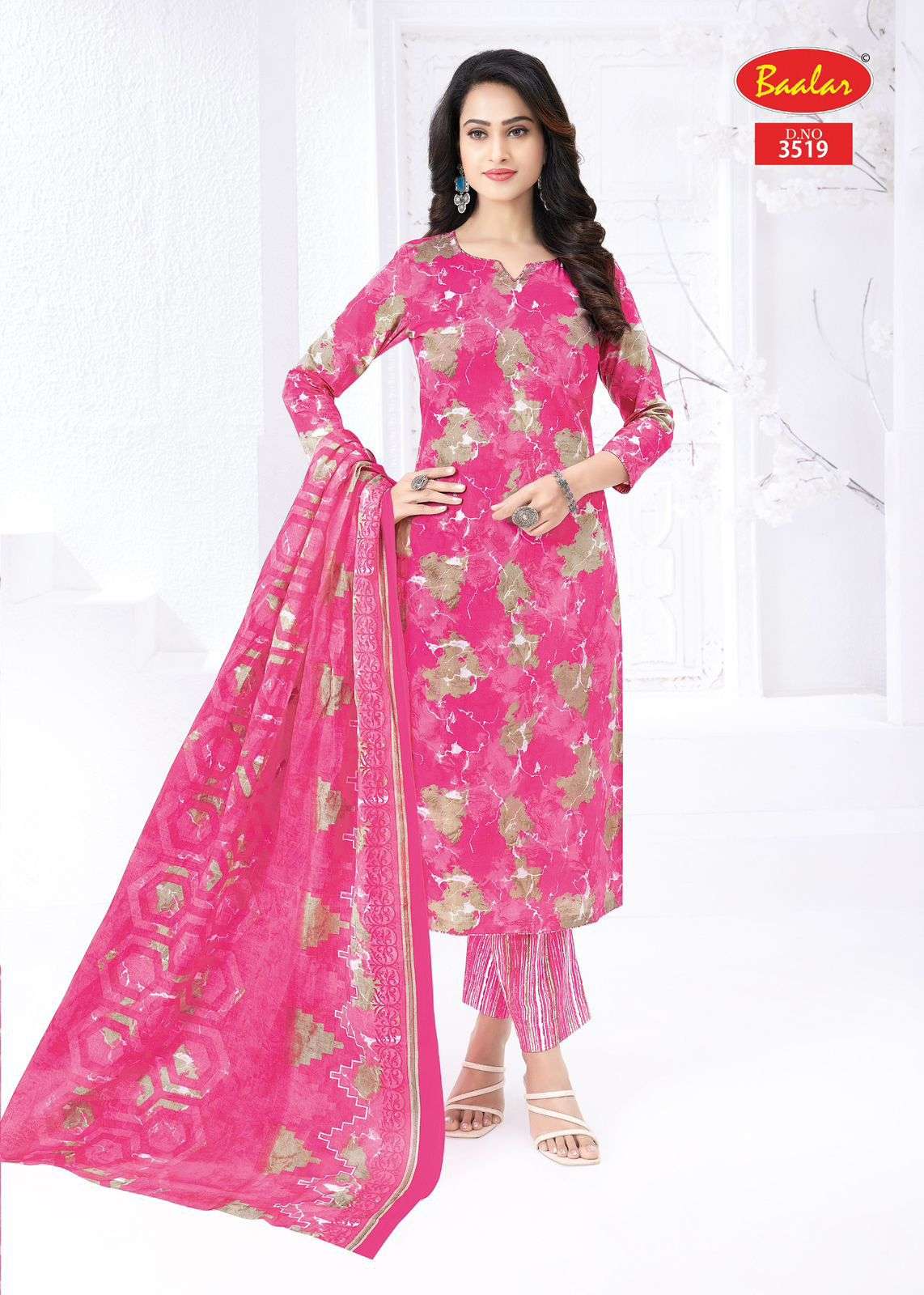 BAALAR ZAARA VOL 35 COTTON PRINTED LADIES SALWAR SUIT