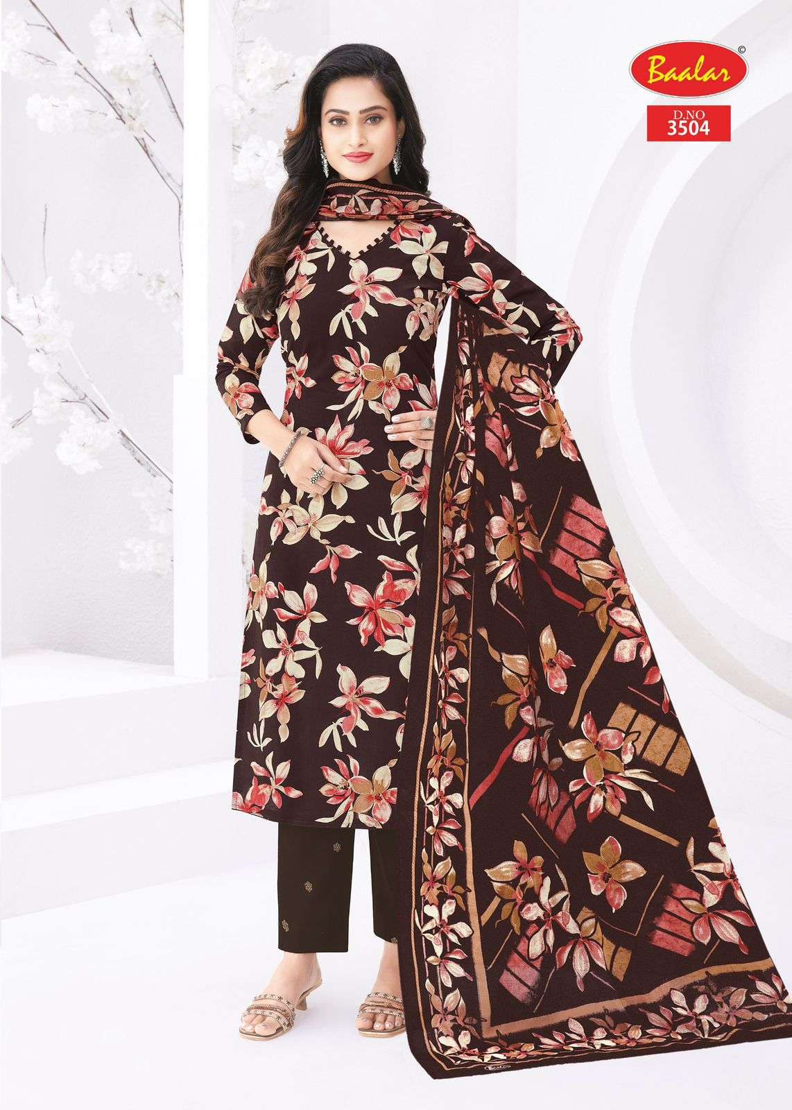 BAALAR ZAARA VOL 35 COTTON PRINTED LADIES SALWAR SUIT