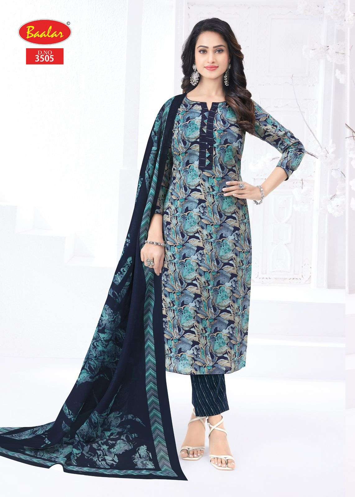 BAALAR ZAARA VOL 35 COTTON PRINTED LADIES SALWAR SUIT