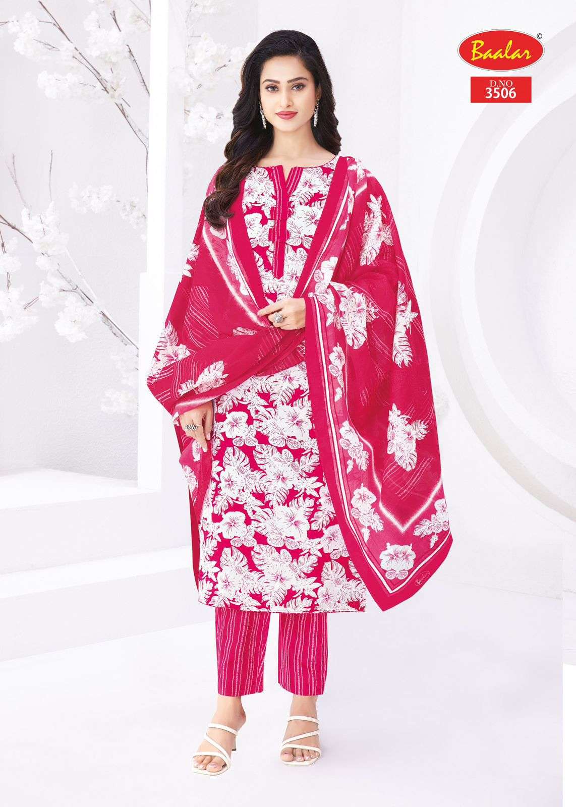 BAALAR ZAARA VOL 35 COTTON PRINTED LADIES SALWAR SUIT