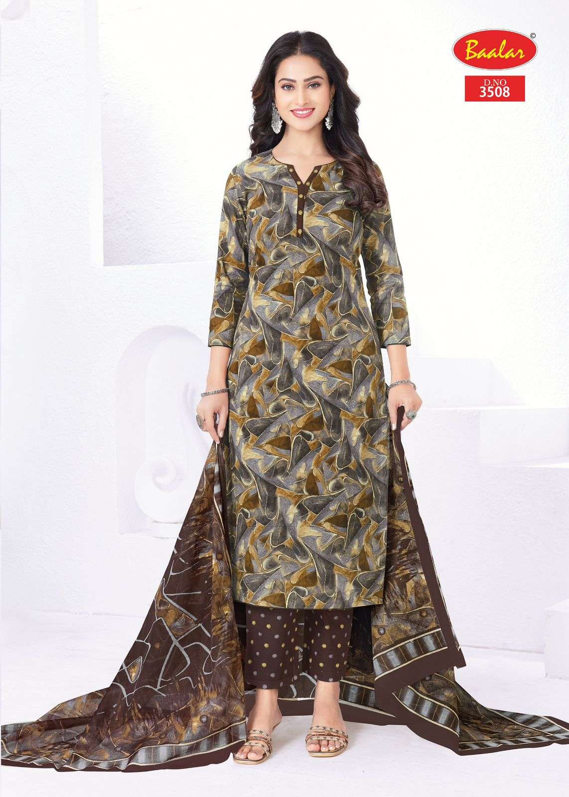 BAALAR ZAARA VOL 35 COTTON PRINTED LADIES SALWAR SUIT