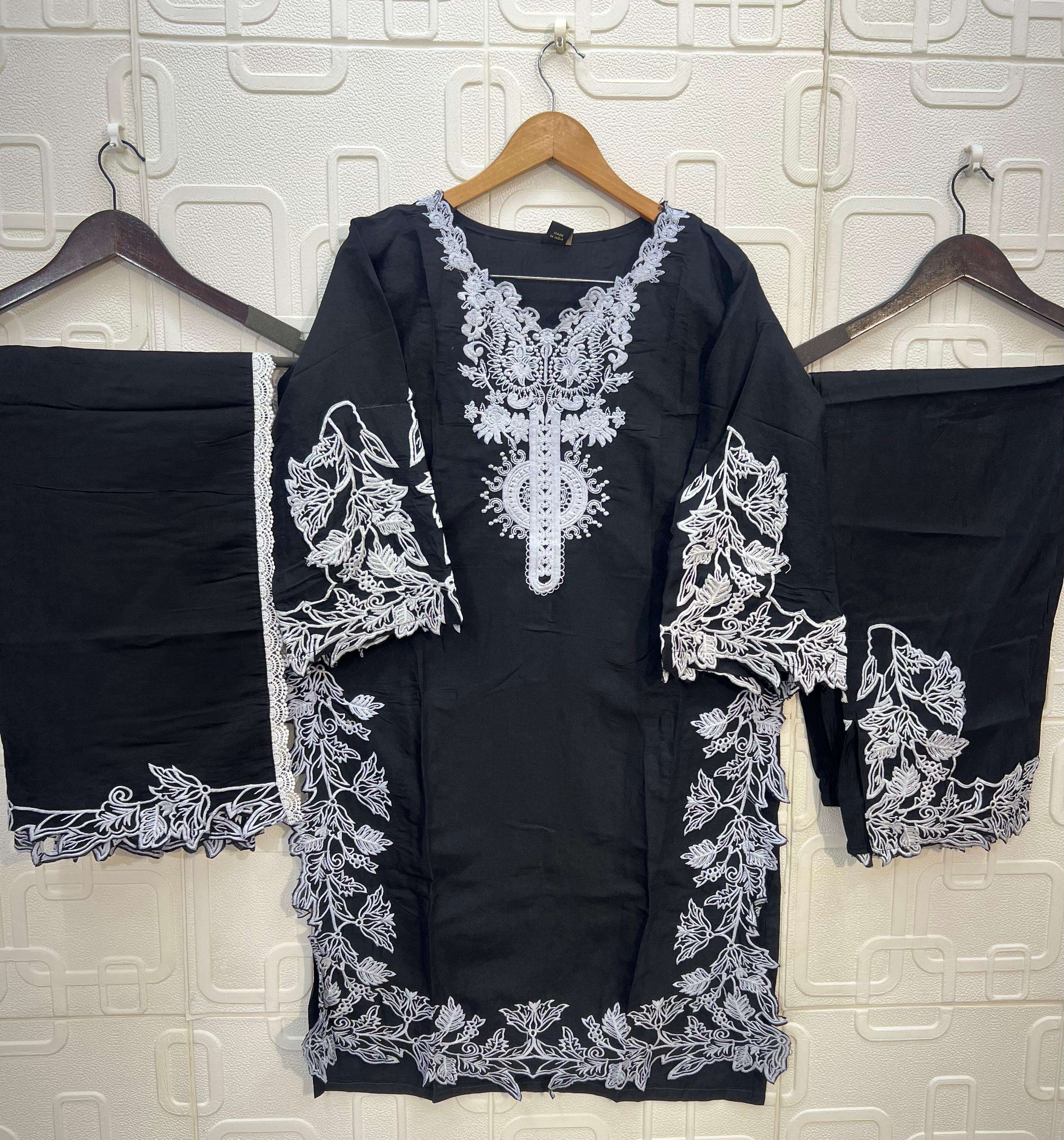  BILQIS B 201 COTTON HEAVY EMBROIDERED DESIGNER READY MADE PAKISTANI SUIT