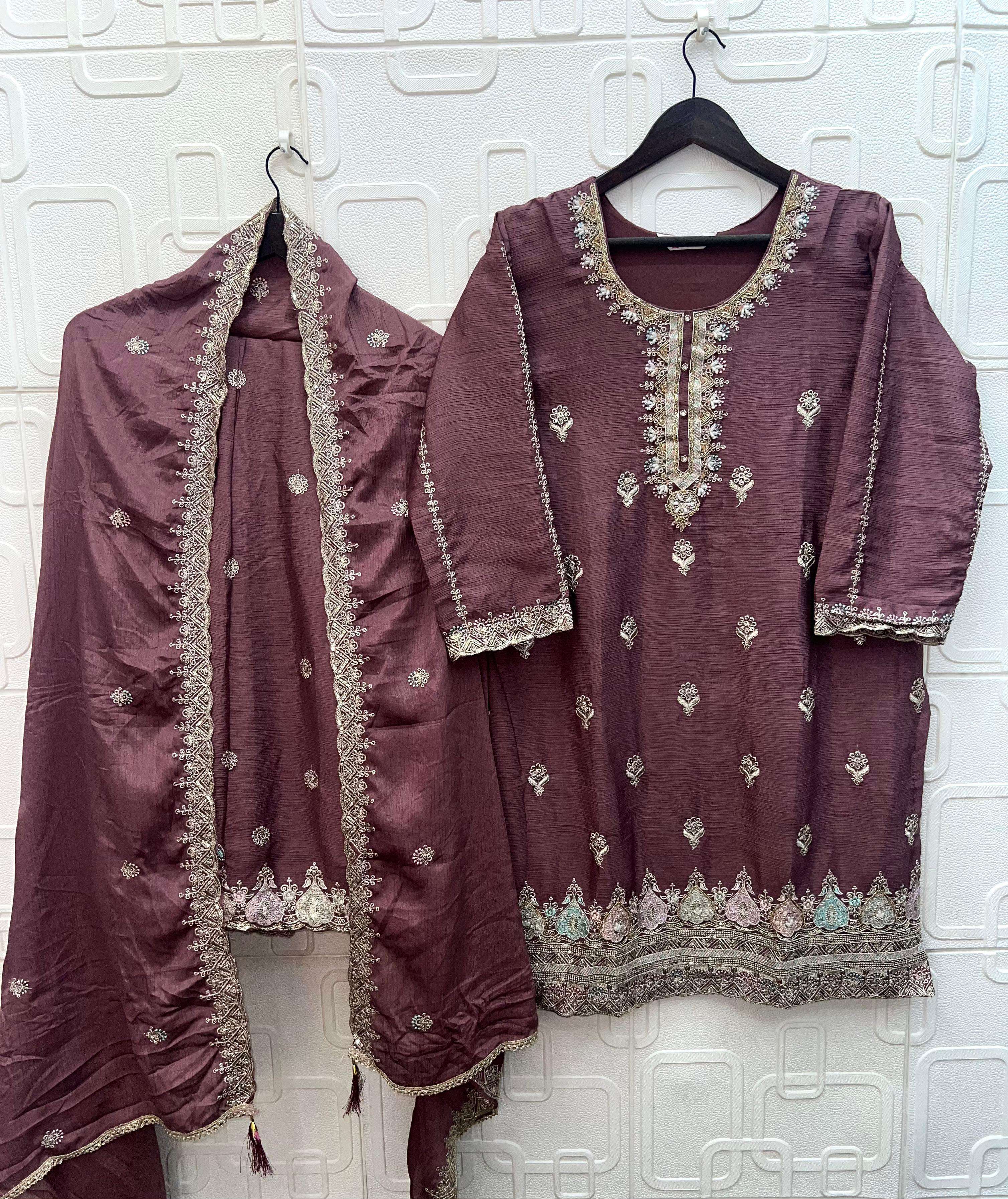  BILQIS B 249 HEAVY EMBROIDERED DESIGNER PAKISTANI SUIT