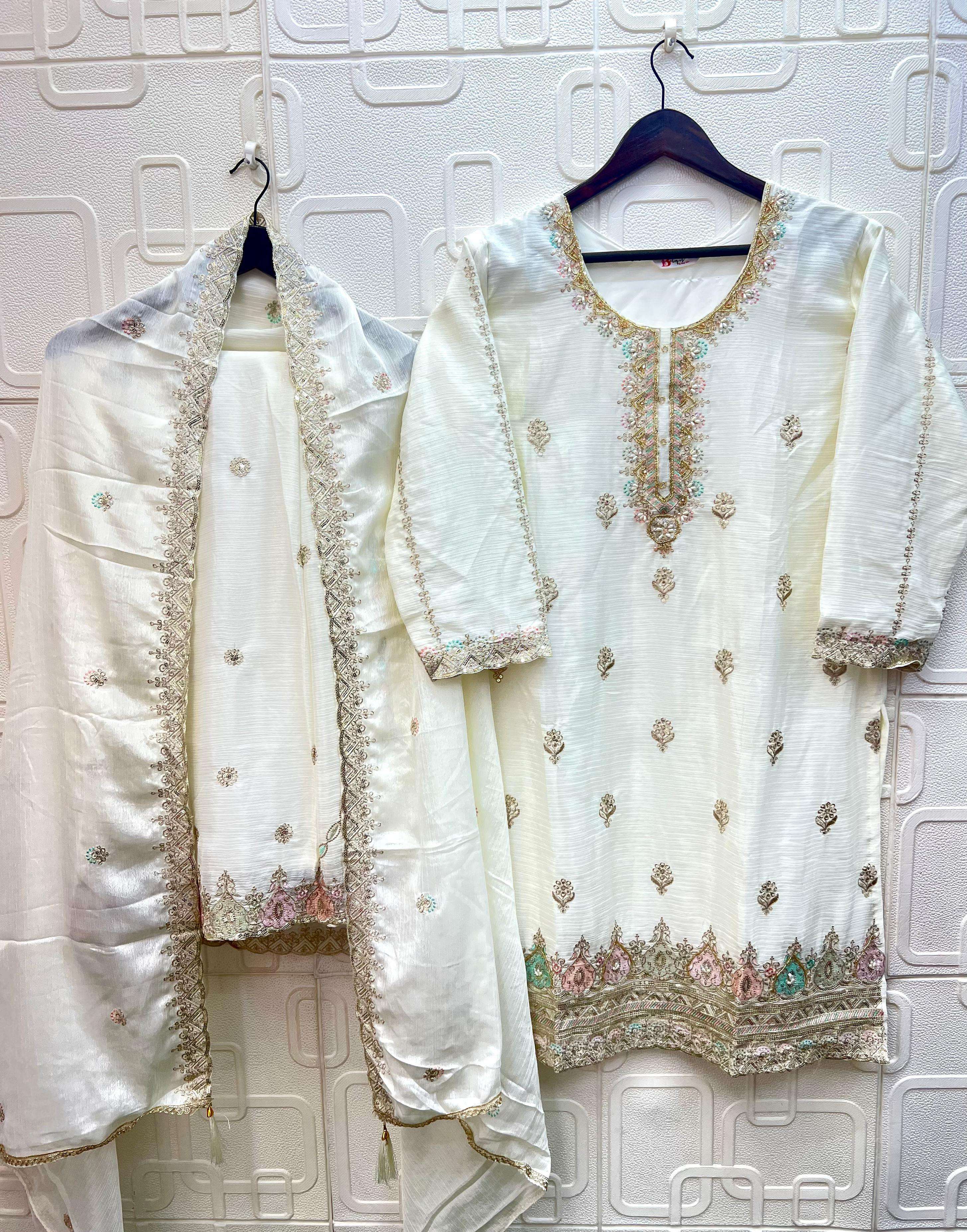  BILQIS B 249 HEAVY EMBROIDERED DESIGNER PAKISTANI SUIT