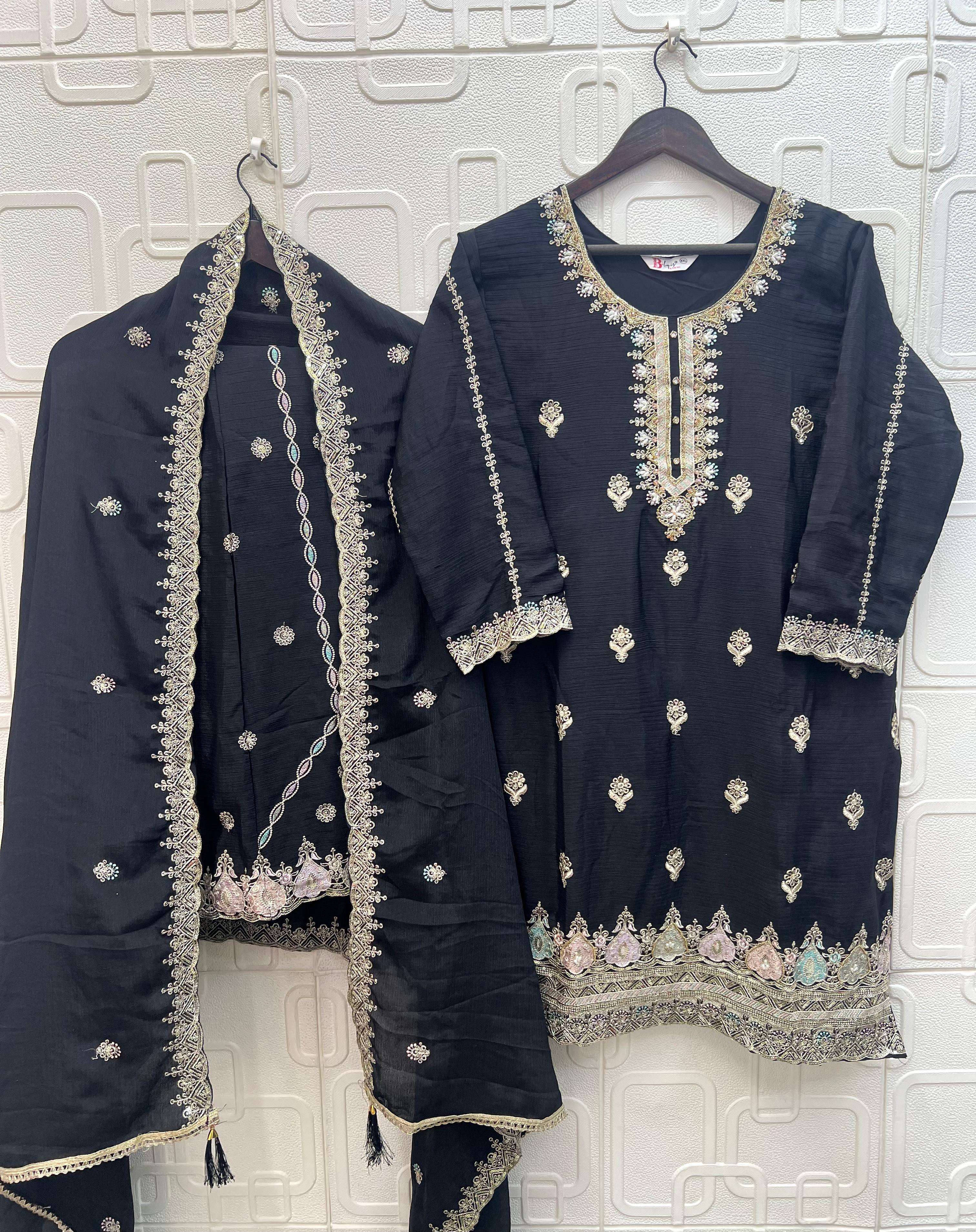  BILQIS B 249 HEAVY EMBROIDERED DESIGNER PAKISTANI SUIT