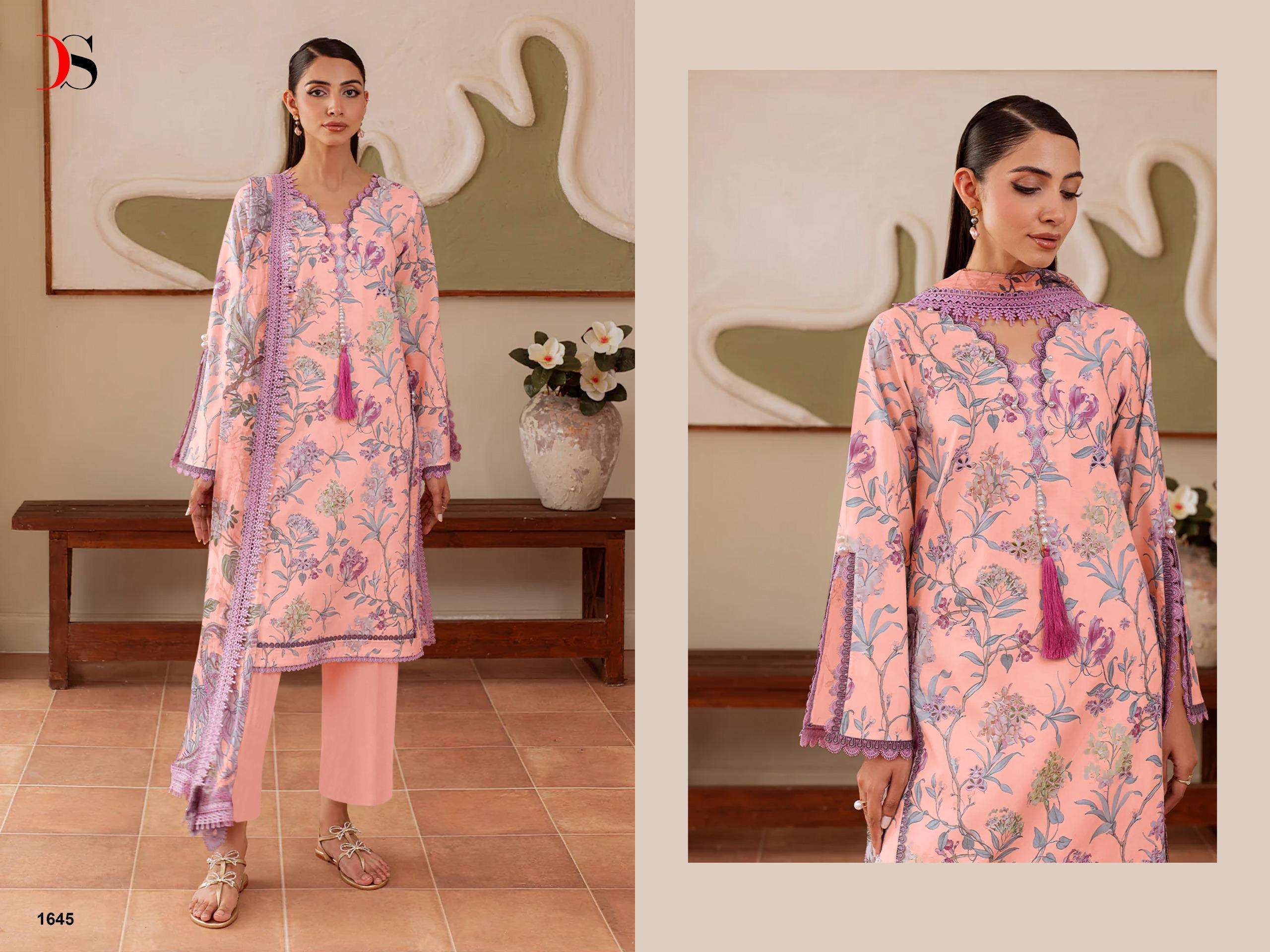 DEEPSY SUITS JADE FLORA VOL 3 COTTON FANCY PATCH EMBROIDERY WORK SUITS AT SALWAR KAMEEZ 