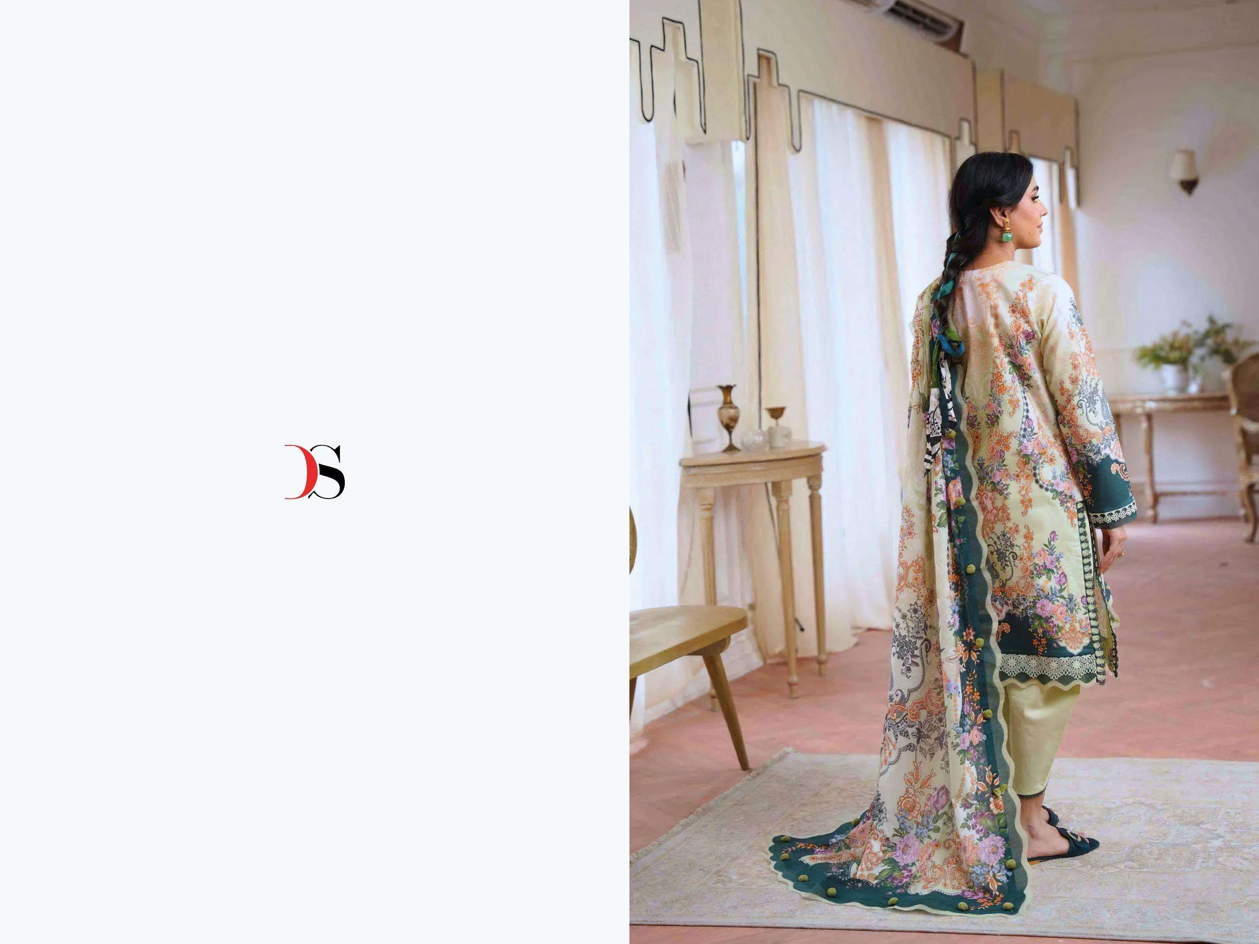 DEEPSY SUITS JADE JAL INSERT VOL 2 COTTON EMBROIDERY WORK SALWAR KAMEEZ 