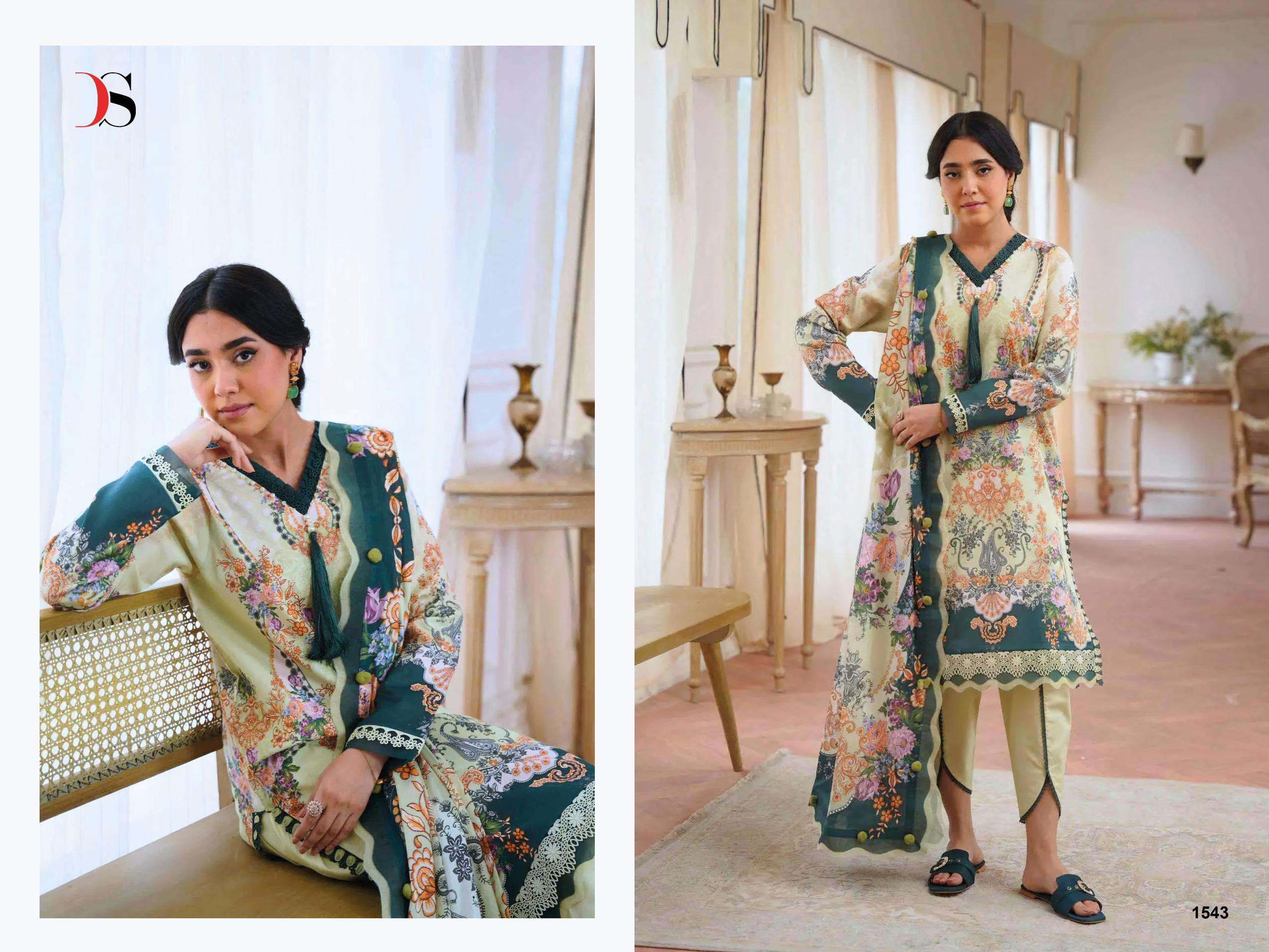 DEEPSY SUITS JADE JAL INSERT VOL 2 COTTON EMBROIDERY WORK SALWAR KAMEEZ 