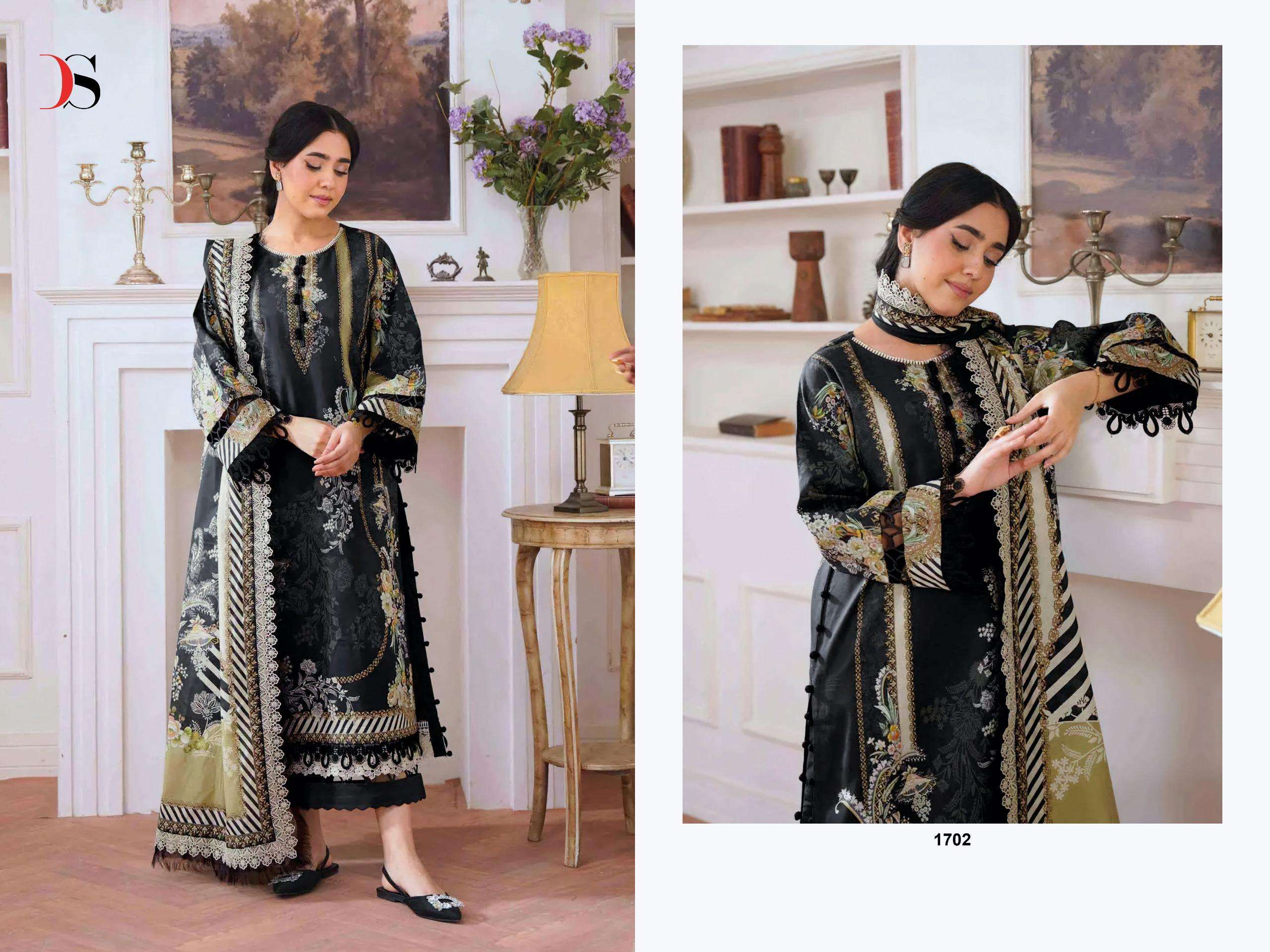 DEEPSY SUITS JADE JAL INSERT VOL 3 COTTON PATCH EMBROIDERY WORK SALWAR KAMEEZ