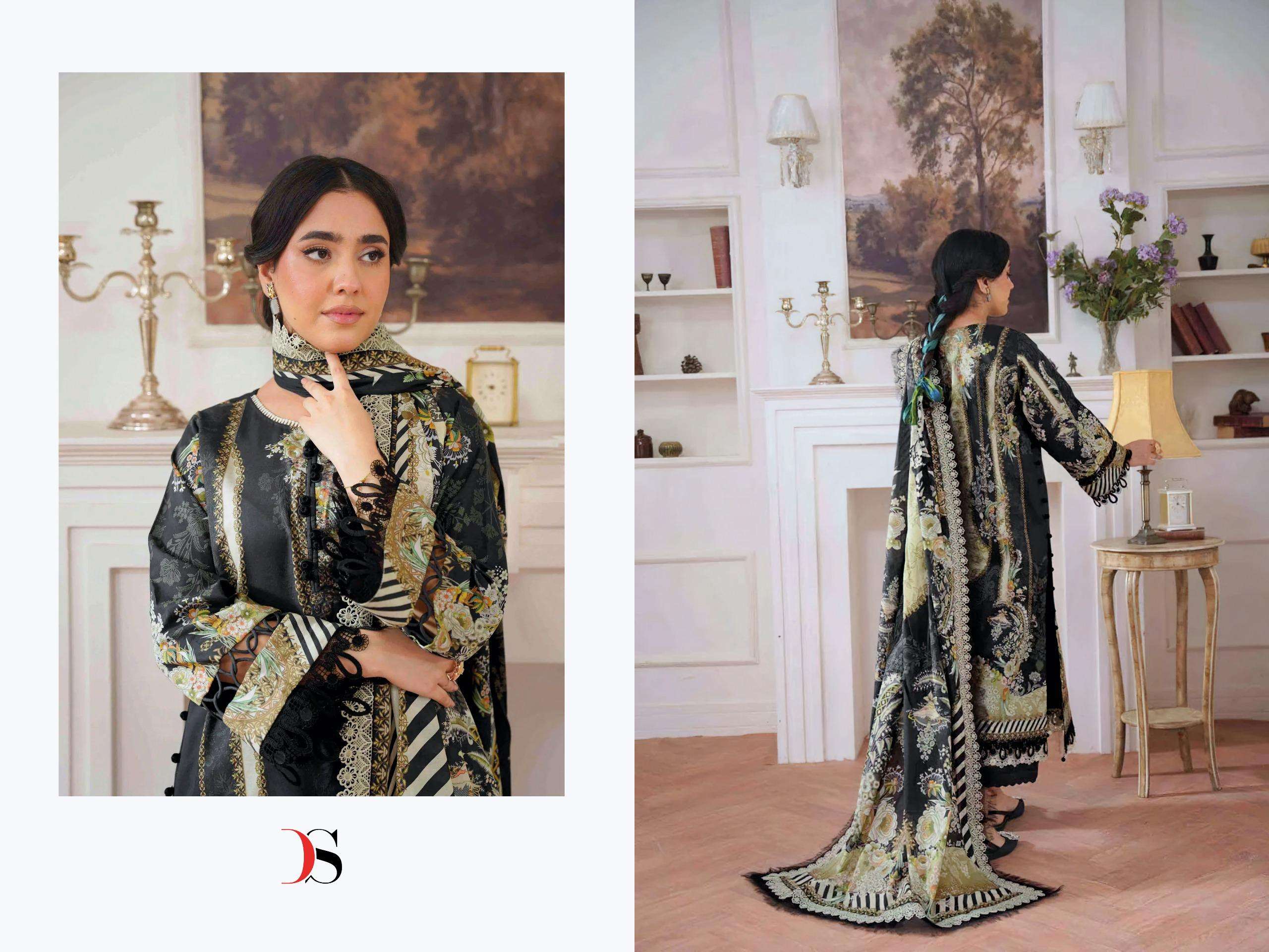 DEEPSY SUITS JADE JAL INSERT VOL 3 COTTON PATCH EMBROIDERY WORK SALWAR KAMEEZ