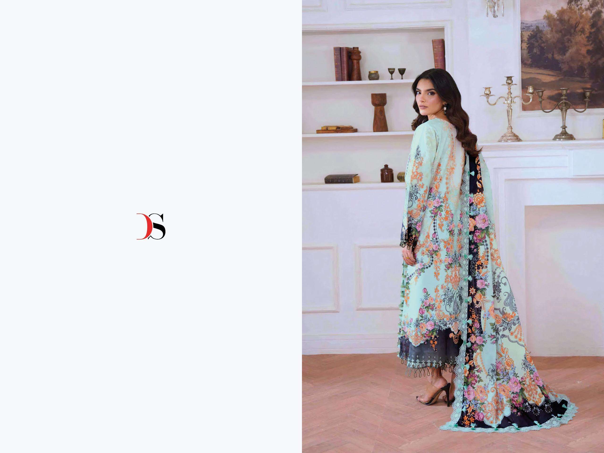 DEEPSY SUITS JADE JAL INSERT VOL 3 COTTON PATCH EMBROIDERY WORK SALWAR KAMEEZ