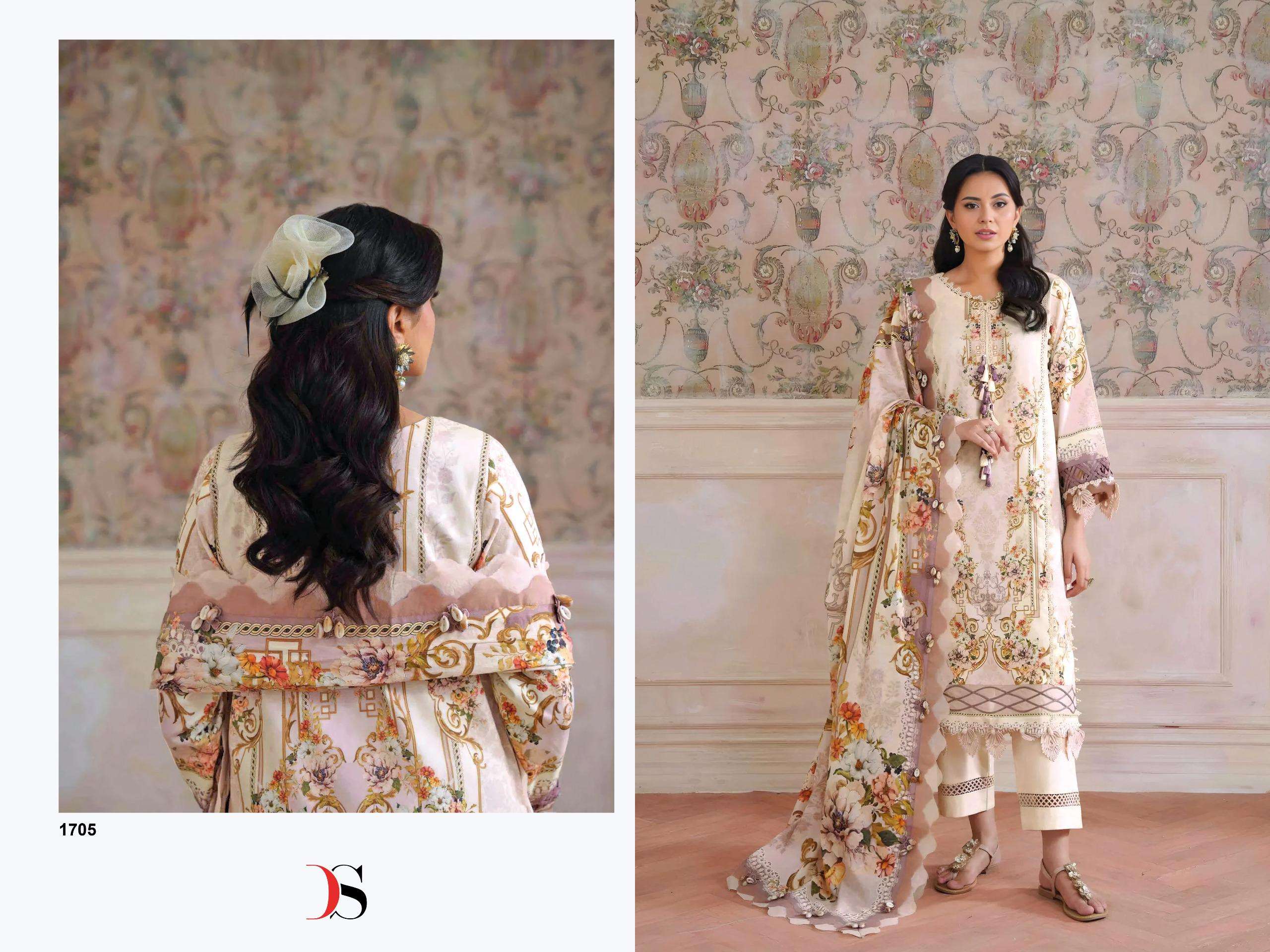 DEEPSY SUITS JADE JAL INSERT VOL 3 COTTON PATCH EMBROIDERY WORK SALWAR KAMEEZ