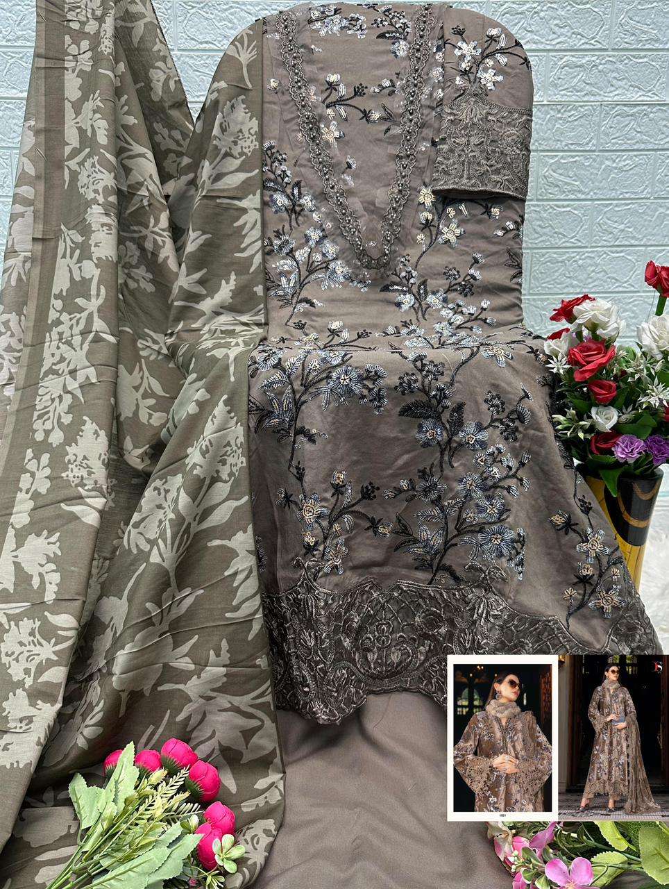 DEEPSY SUITS MARIA B LUXE VOL 2 HIT DESIGN 1521 VISCOSE EMBROIDERY DESIGNER SUIT	