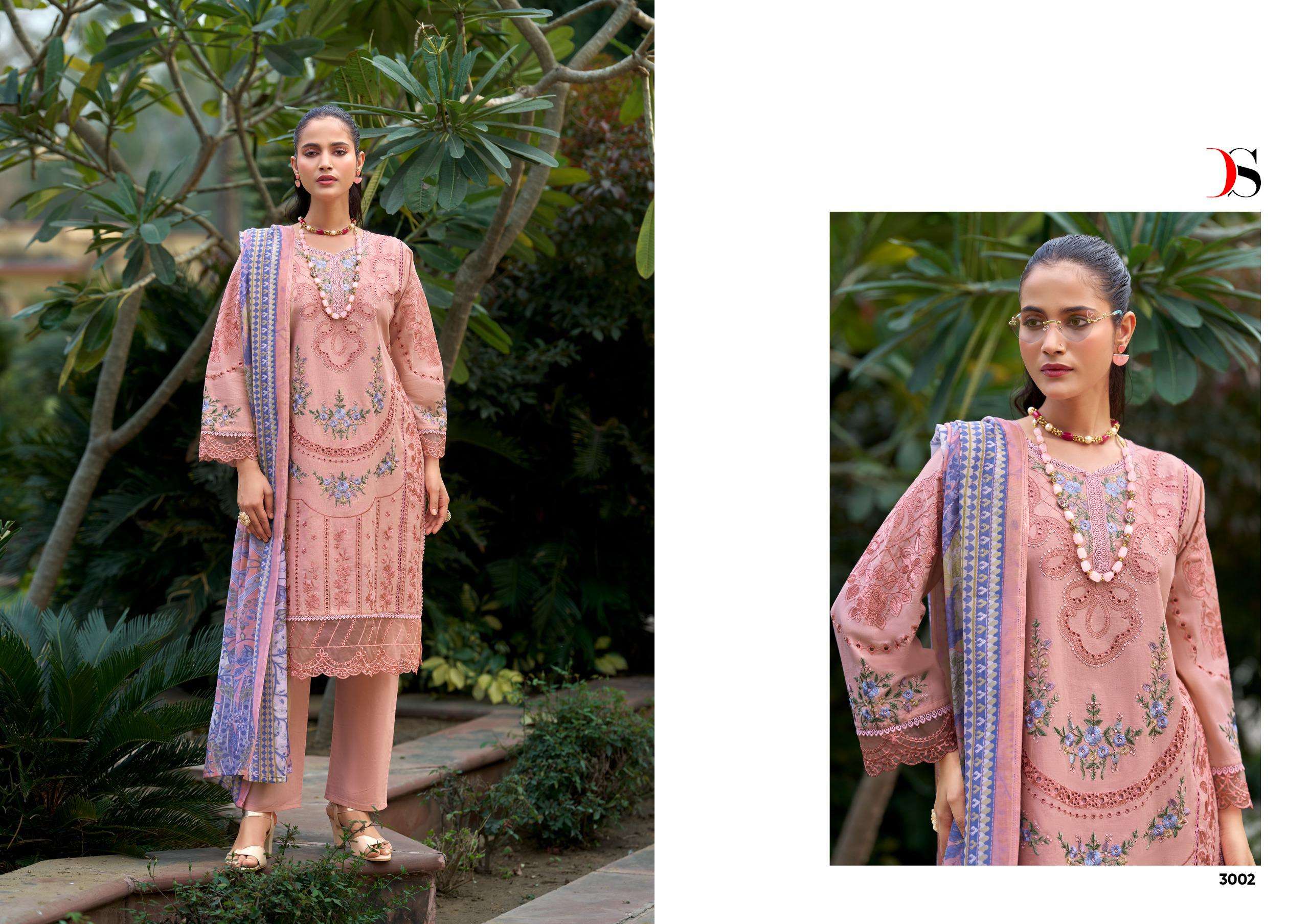 DEEPSY SUITS MARIAB LUXE VOL 3 COTTON HEAVY EMBROIDERY DESIGNER PAKISTANI SUIT