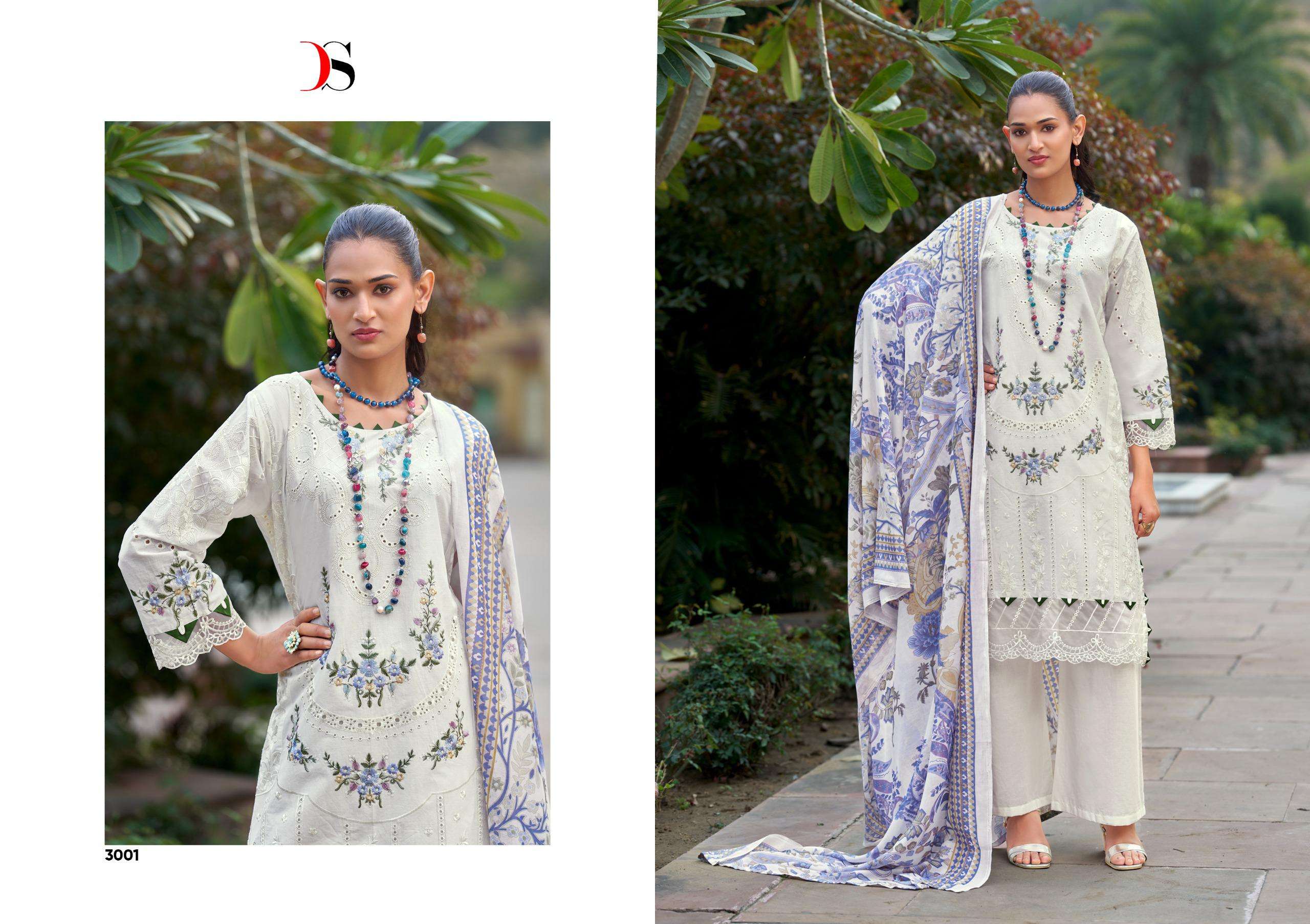 DEEPSY SUITS MARIAB LUXE VOL 3 COTTON HEAVY EMBROIDERY DESIGNER PAKISTANI SUIT