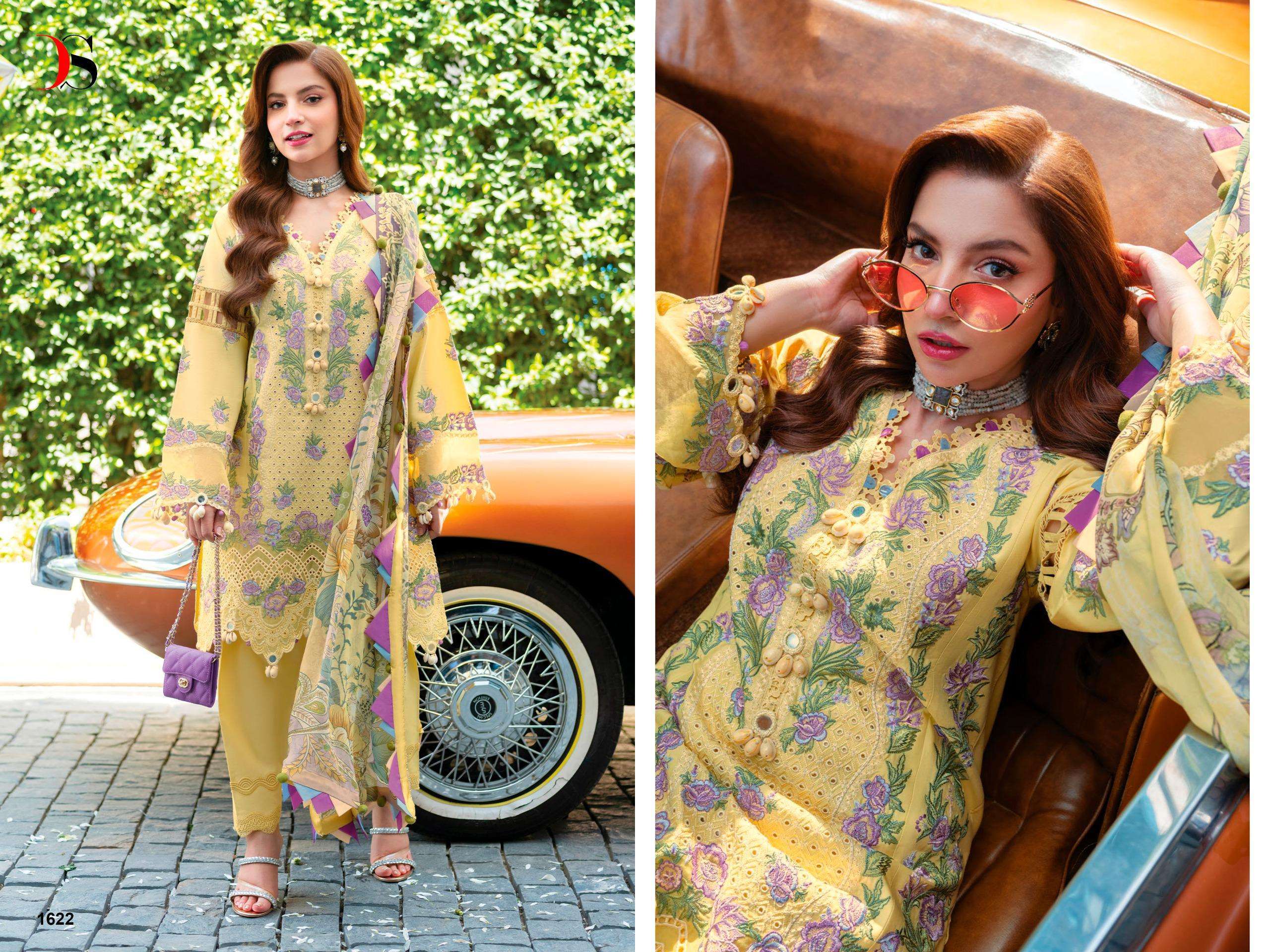 DEEPSY SUITS OMBRE STRALET VOL 2 COTTON EMBROIDERY DESIGNER PAKISTANI SUIT