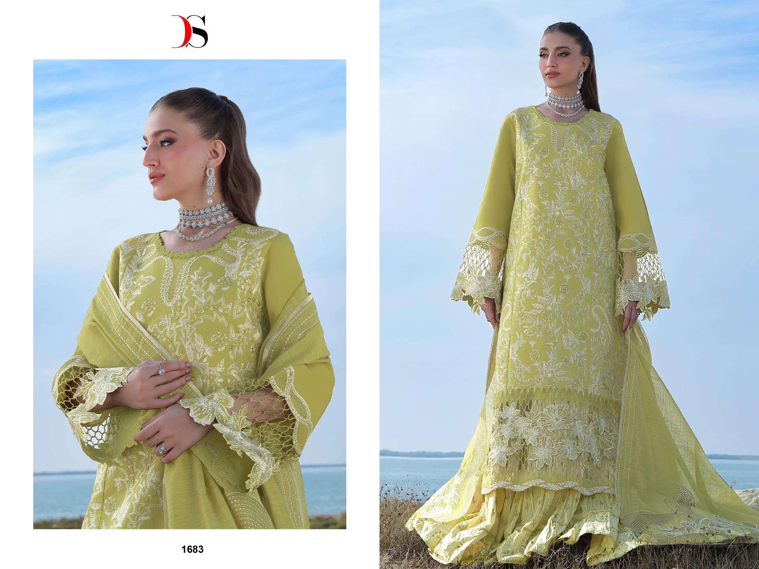 DEEPSY SUITS RANGRASIYA PREMIUM LAWN VOL 3 COTTON EMBROIDERY DESIGNER PAKISTANI SUIT