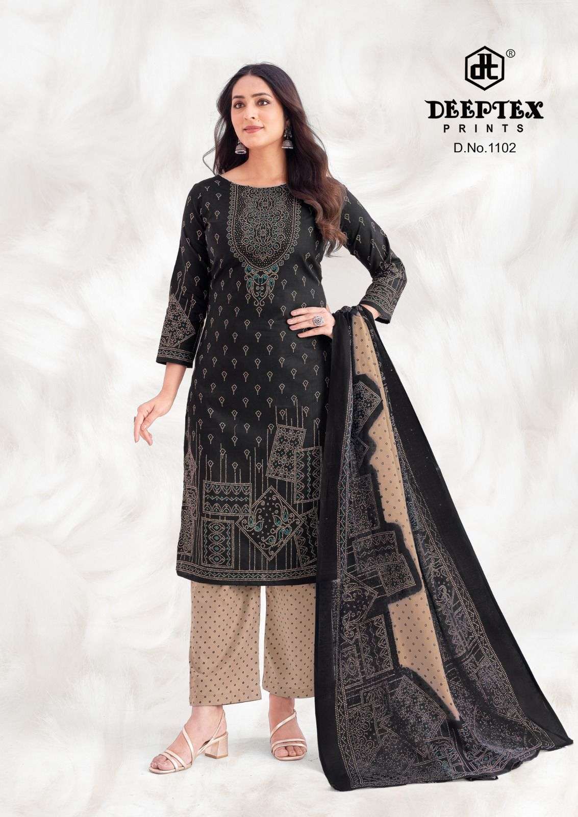 DEEPTEX PRINTS AALIZA VOL 11 COTTON PRINTED LADIES SALWAR SUIT