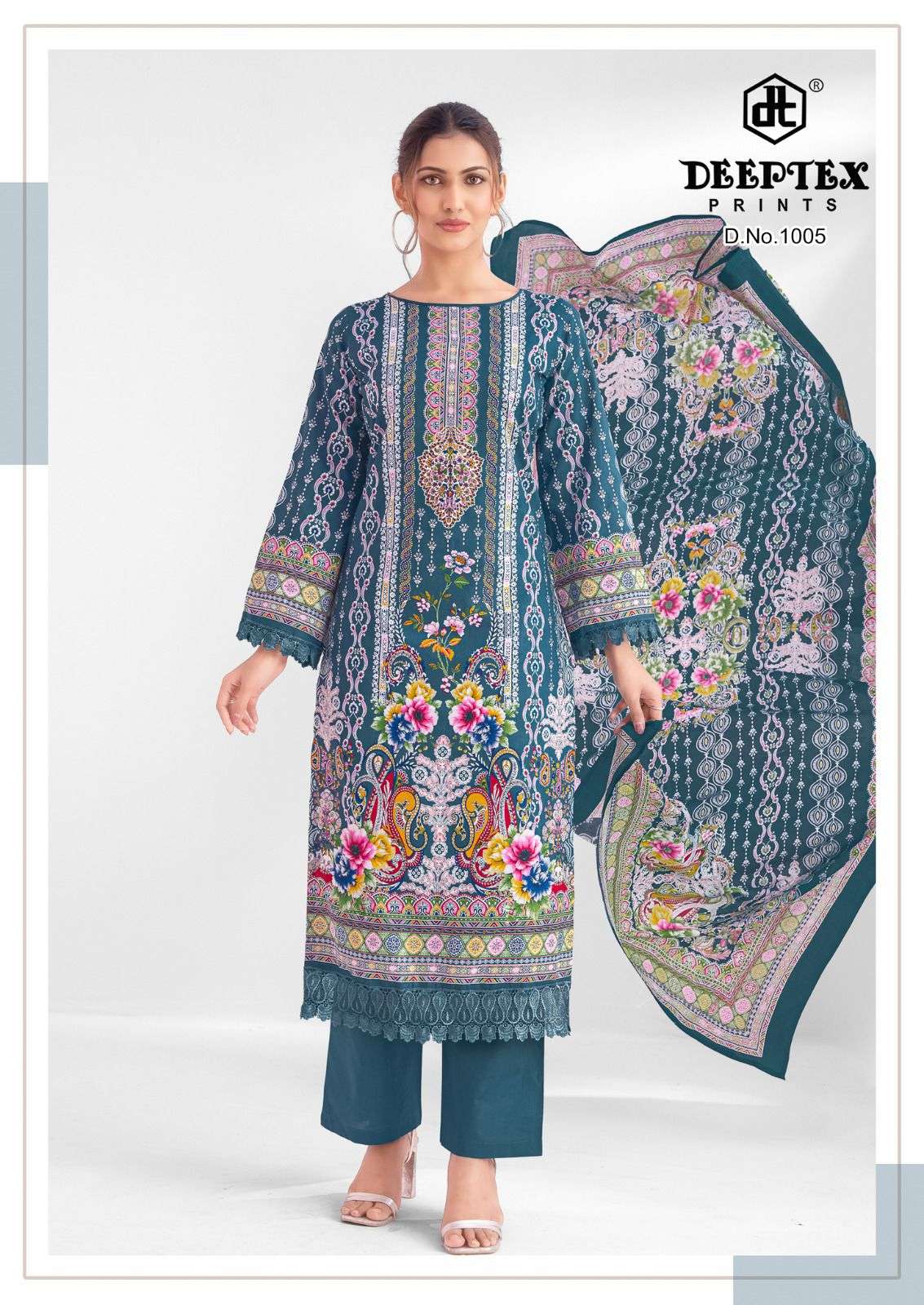 DEEPTEX PRINTS AAYSHA NOOR VOL 1 COTTON DIGITAL PRINT SALWAR SUIT