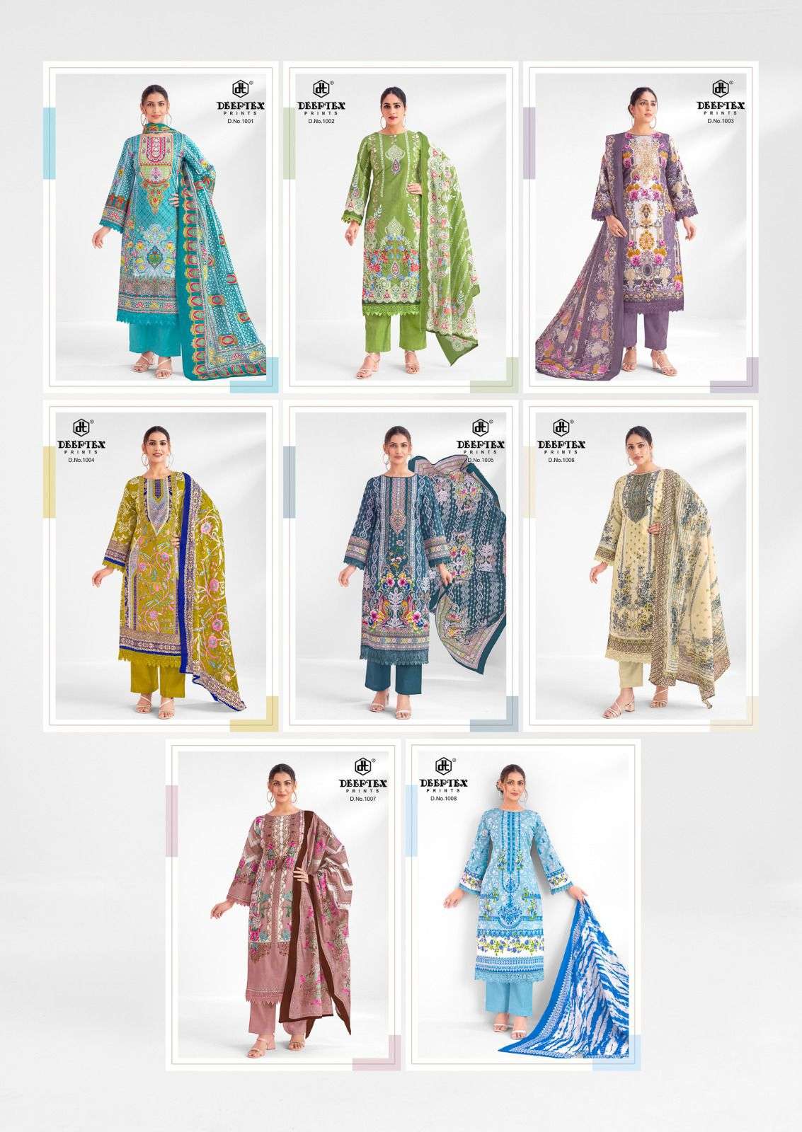 DEEPTEX PRINTS AAYSHA NOOR VOL 1 COTTON DIGITAL PRINT SALWAR SUIT