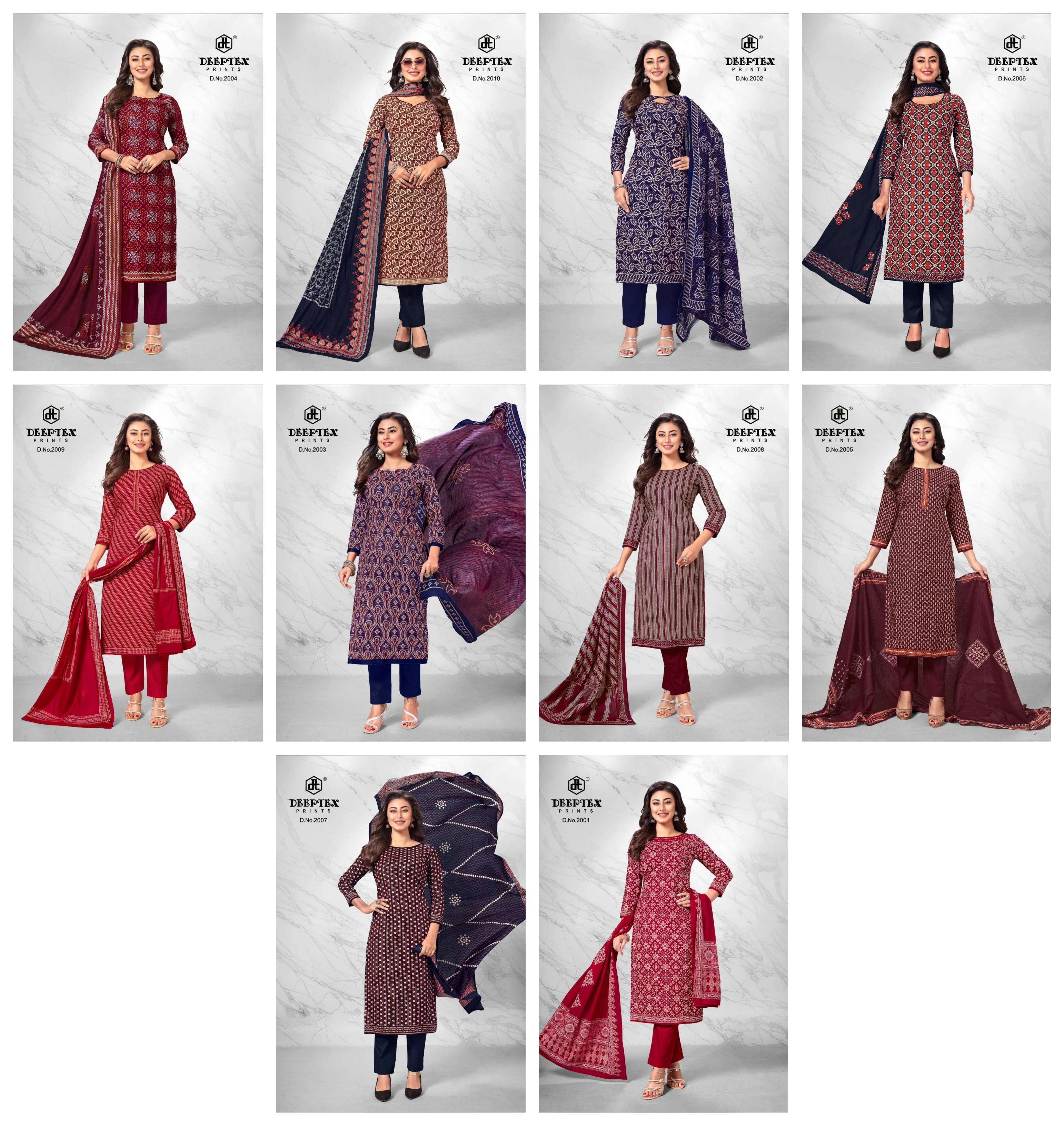 DEEPTEX PRINTS SANJEEVANI VOL 2 COTTON PRINTED LADIES SALWAR SUIT