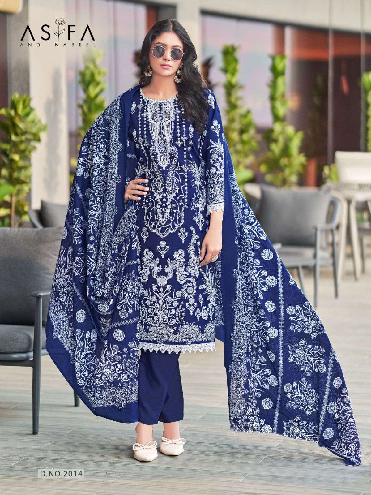 FALAK INTERNATIONAL ASIFA AND NABEEL VOL 2 COTTON DIGITAL PRINTS SALWAR SUIT