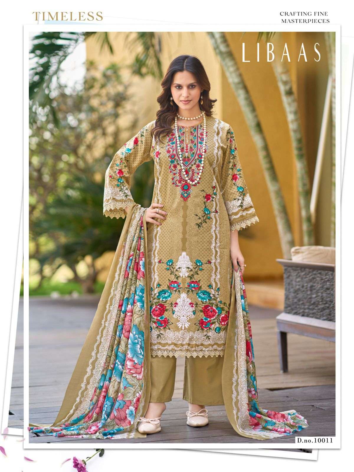 FALAK INTERNATIONAL LIBAAS VOL 10 COTTON DIGITAL STYLE PRINTS SALWAR SUIT
