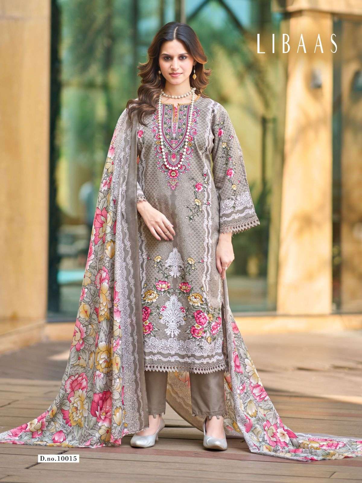 FALAK INTERNATIONAL LIBAAS VOL 10 COTTON DIGITAL STYLE PRINTS SALWAR SUIT