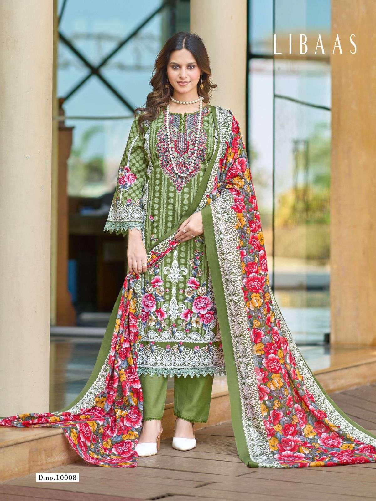 FALAK INTERNATIONAL LIBAAS VOL 10 COTTON DIGITAL STYLE PRINTS SALWAR SUIT