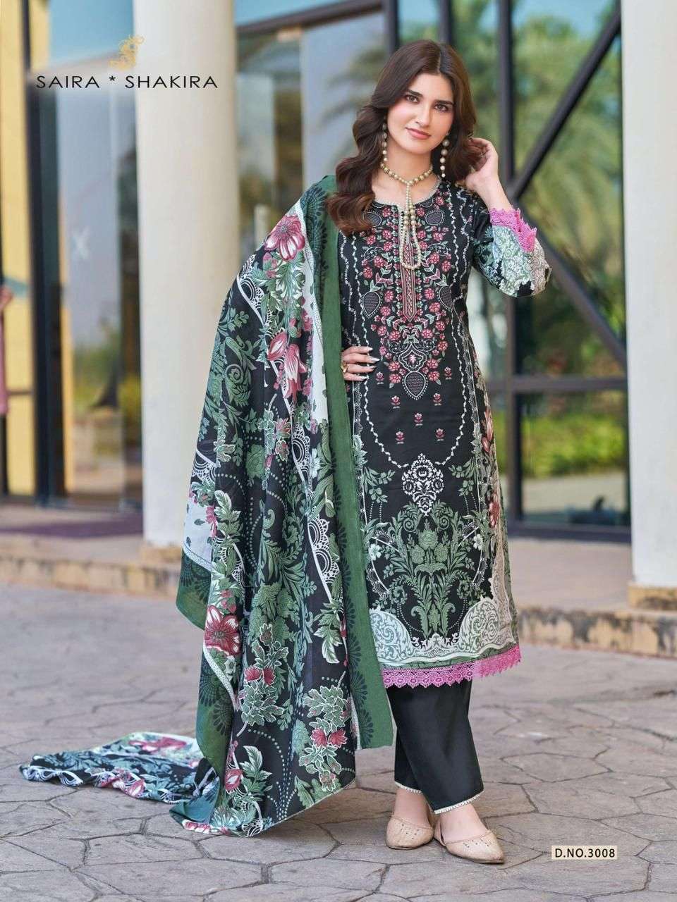 FALAK INTERNATIONAL SAIRA SHAKIRA VOL 3 COTTON DIGITAL PRINT SALWAR SUIT