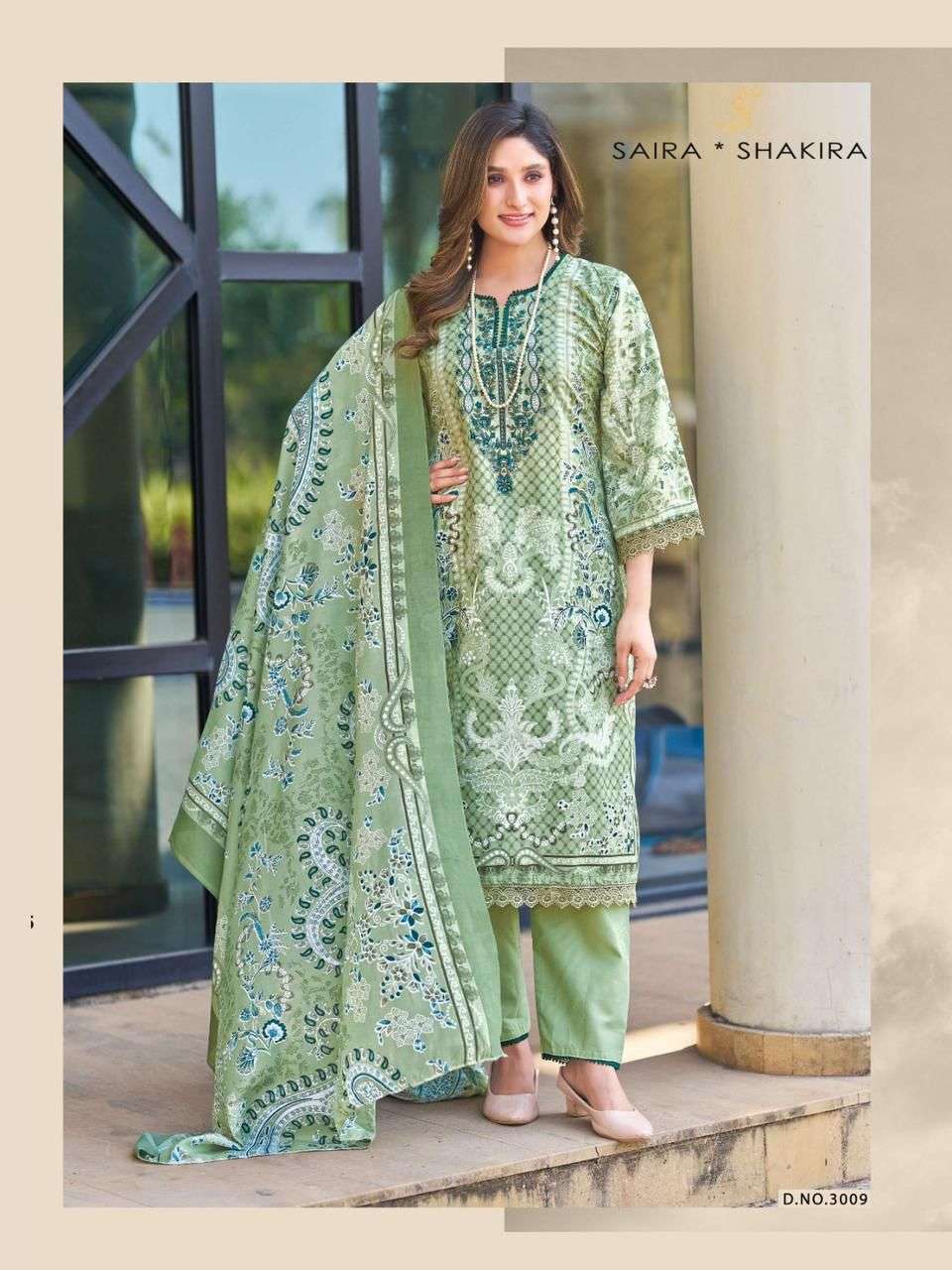 FALAK INTERNATIONAL SAIRA SHAKIRA VOL 3 COTTON DIGITAL PRINT SALWAR SUIT