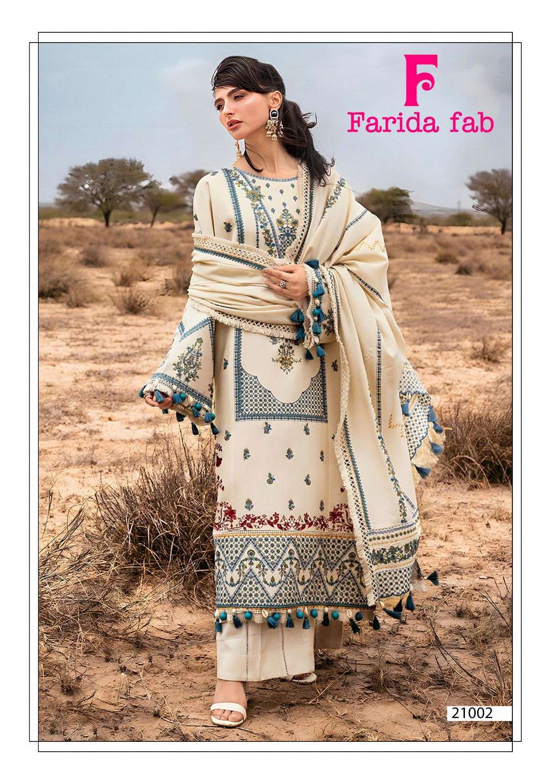 FARIDA FAB SOBIA NAZIR VOL 21 COTTON DIGITAL PRINT SALWAR SUIT