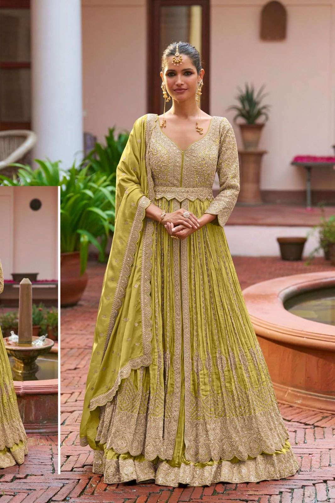 GULKAYRA DESIGNER MEENAT HEAVY ELEGANT DESIGNER WEDDING WEAR LADIES SUIT