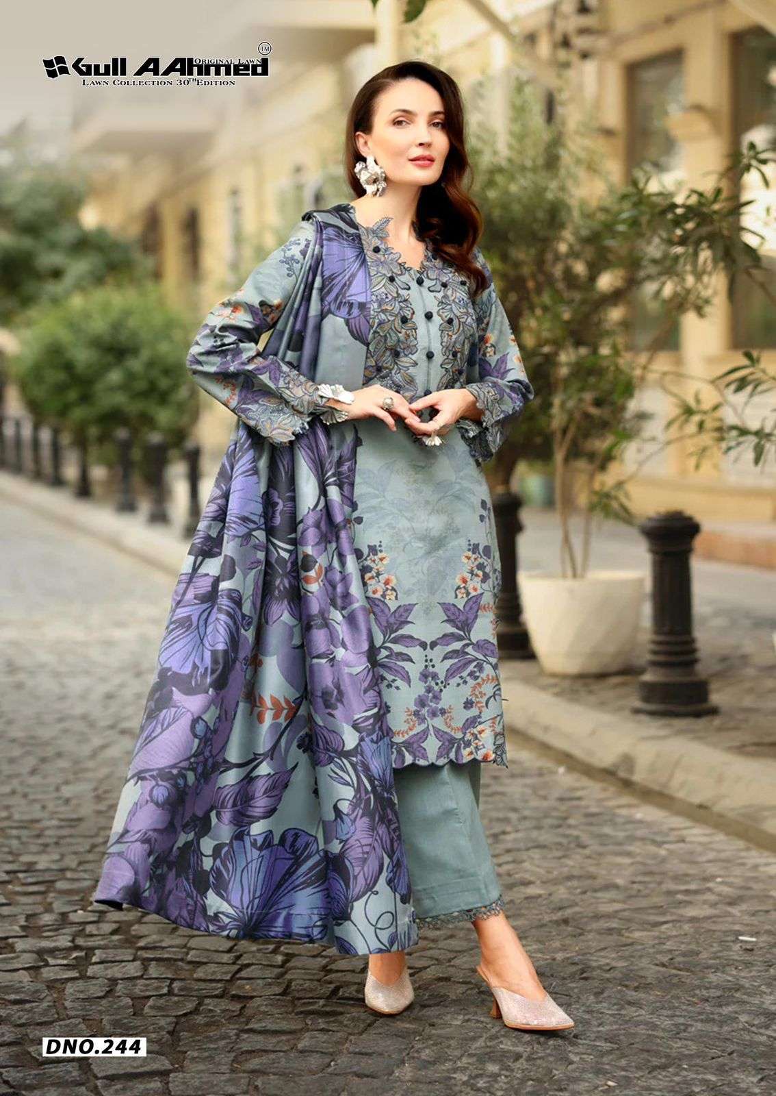 GULL AAHMED LAWN COLLECTION VOL 30 COTTON DIGITAL PRINT SALWAR SUIT