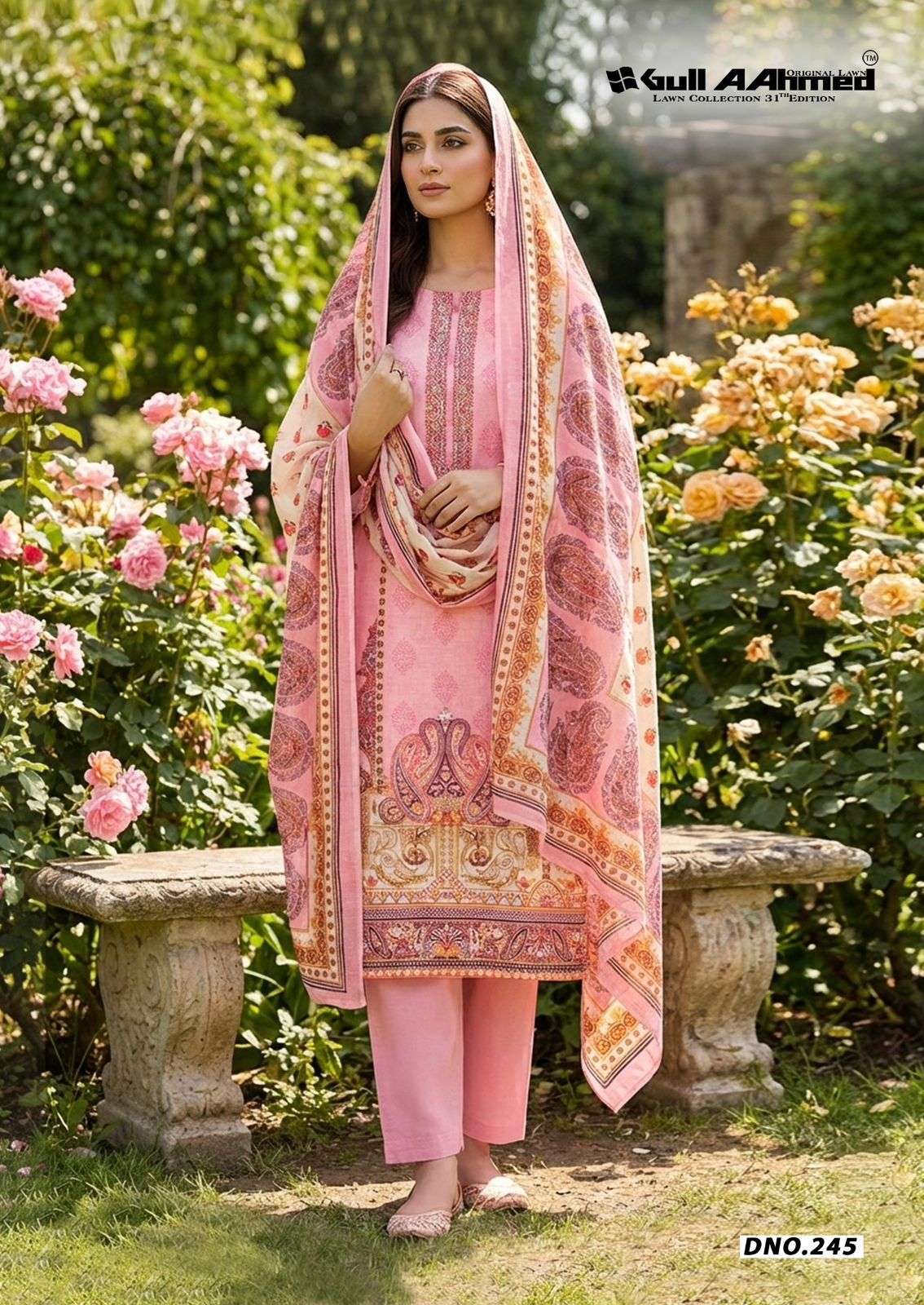 GULL AAHMED LAWN COLLECTION VOL 31 COTTON DIGITAL PRINT SALWAR SUIT