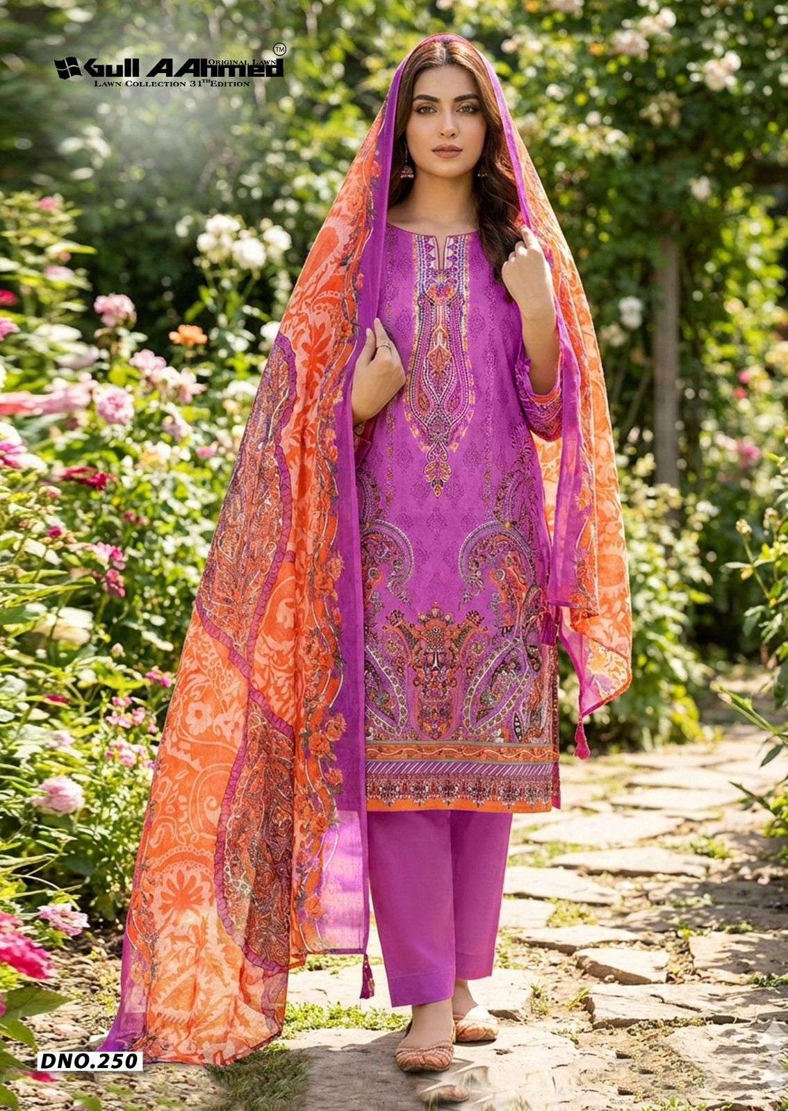 GULL AAHMED LAWN COLLECTION VOL 31 COTTON DIGITAL PRINT SALWAR SUIT