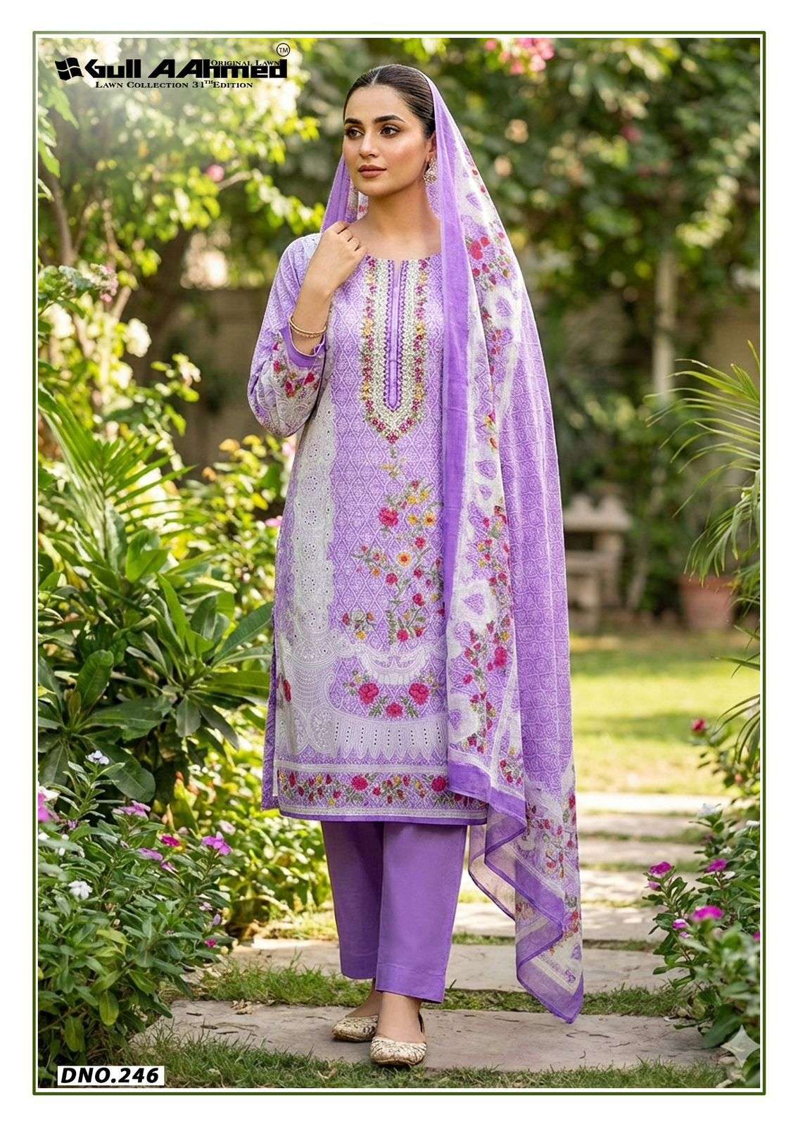 GULL AAHMED LAWN COLLECTION VOL 31 COTTON DIGITAL PRINT SALWAR SUIT