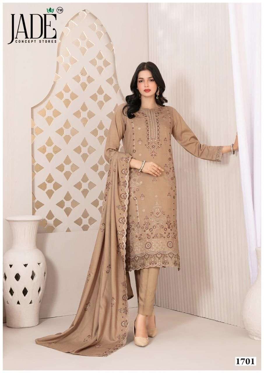 JADE BIN SAEED HEAVY COTTON LUXURY COLLECTION VOL 17 LAWN COTTON DIGITAL PRINTS SALWAR SUIT