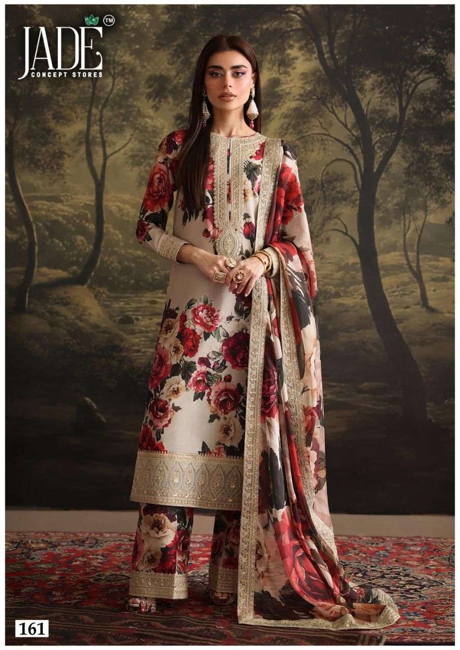 JADE CHEVRON EXCLUSIVE HEAVY COTTON VOL 17 DIGITAL PRINT COTTON SALWAR SUIT