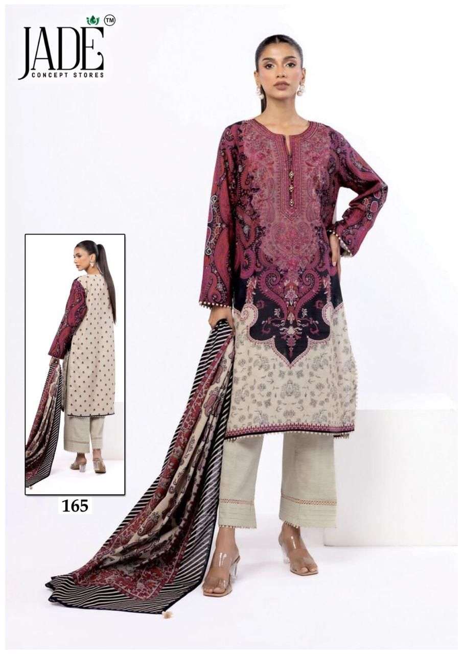 JADE CHEVRON EXCLUSIVE HEAVY COTTON VOL 17 DIGITAL PRINT COTTON SALWAR SUIT