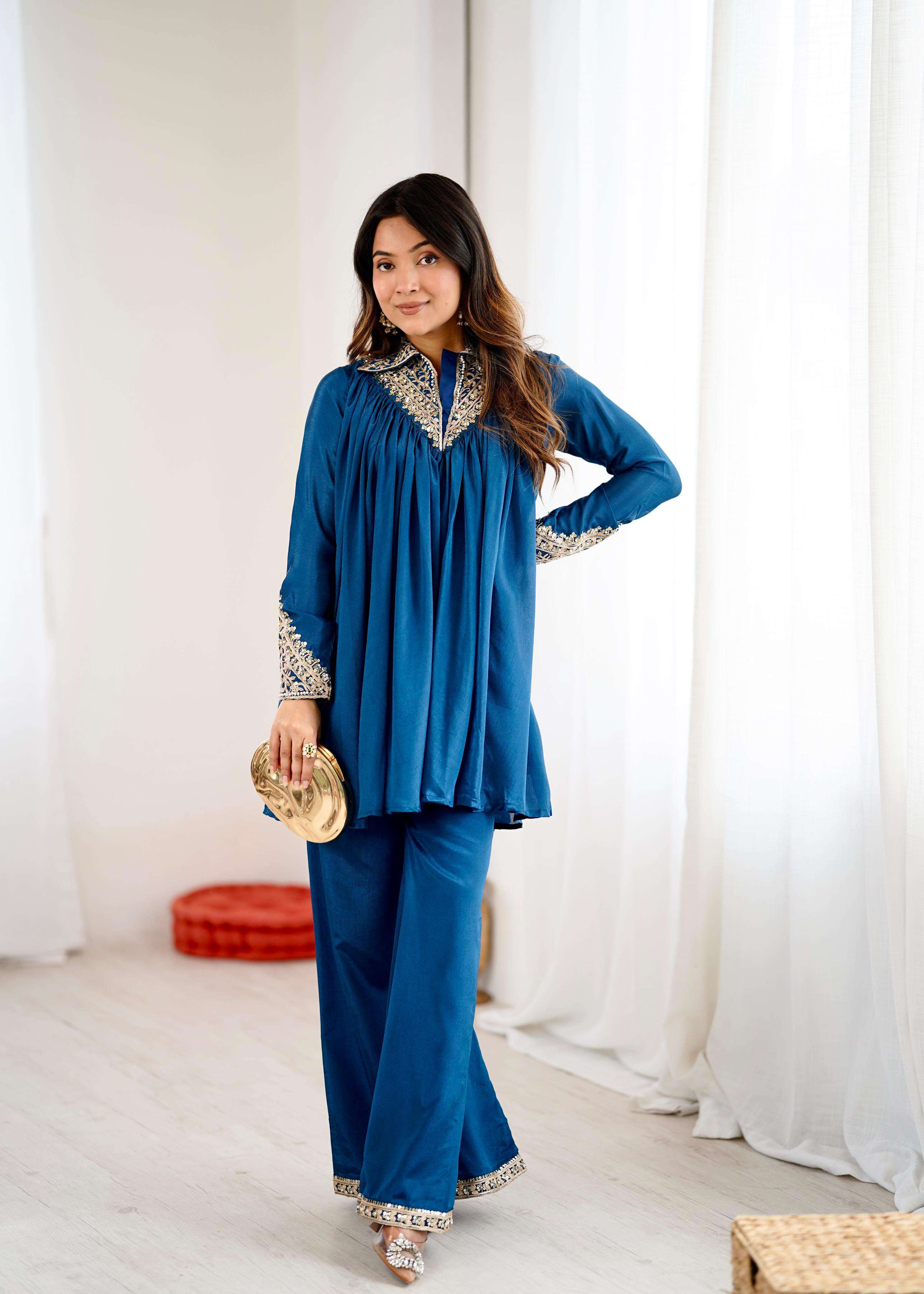 JF 025 FANCY DESIGNER LOOK LADIES CO-ORD SET