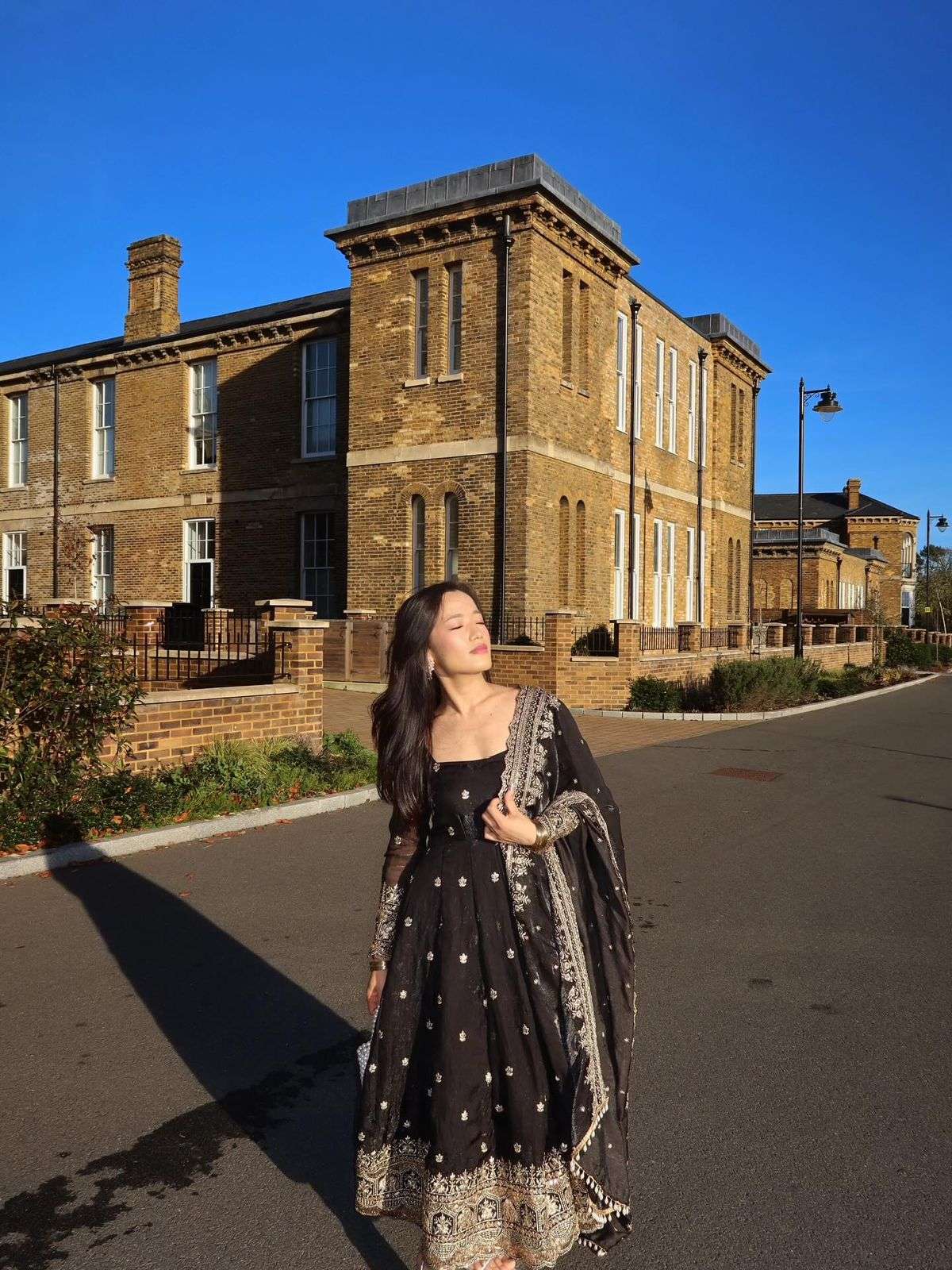 JF 033 GEORGETTE DESIGNER PARTY WEAR GOWN BOTTOM AND DUPATTA SET 